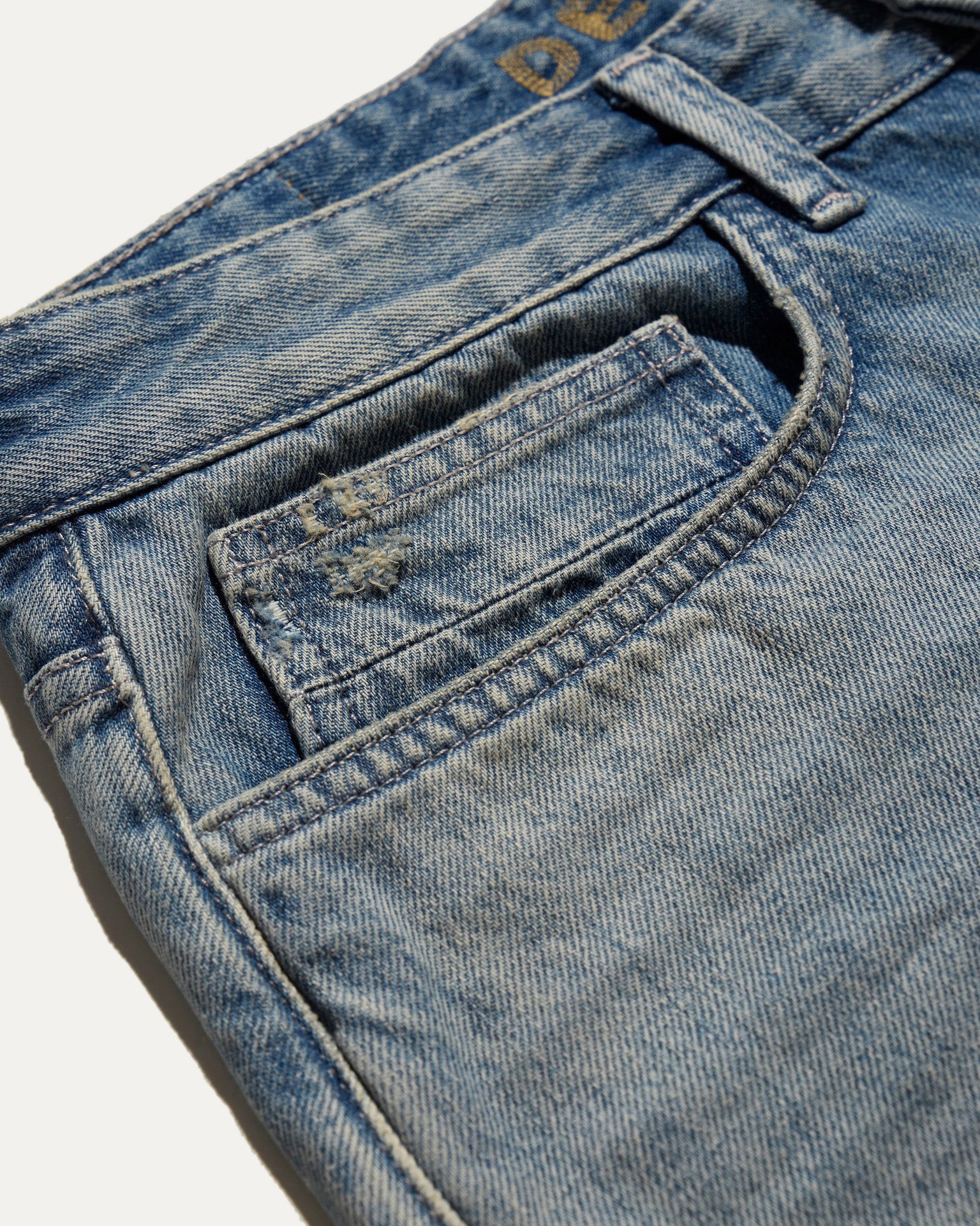 DENHAM RAG SHORT R 044 Light Blue