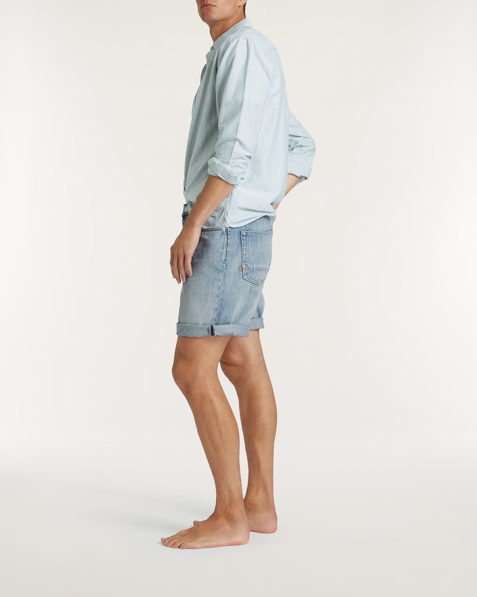 DENHAM RAG SHORT R 044 Light Blue