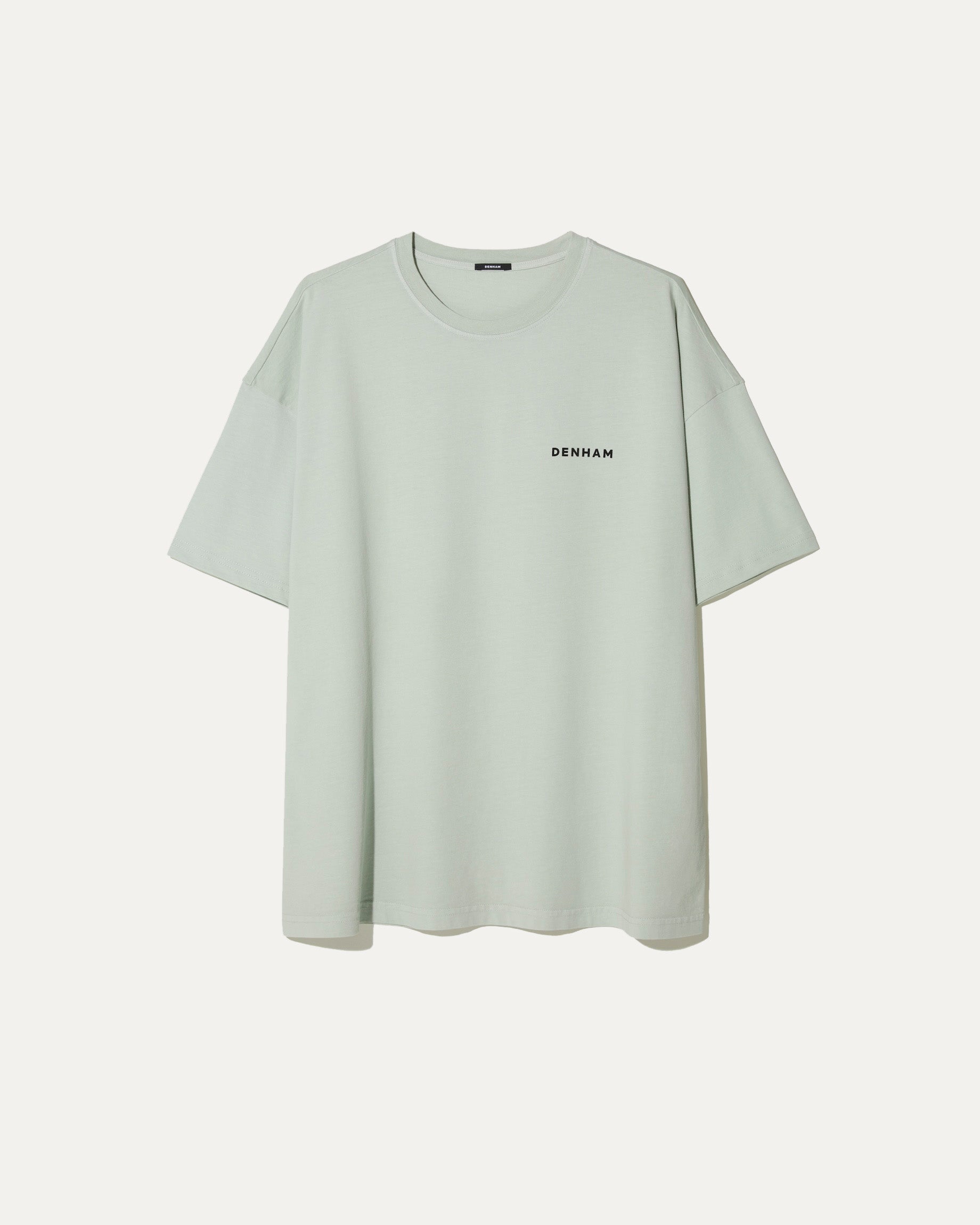 DENHAM FLOWY RAPHIC TEE LWJ Mercury Green