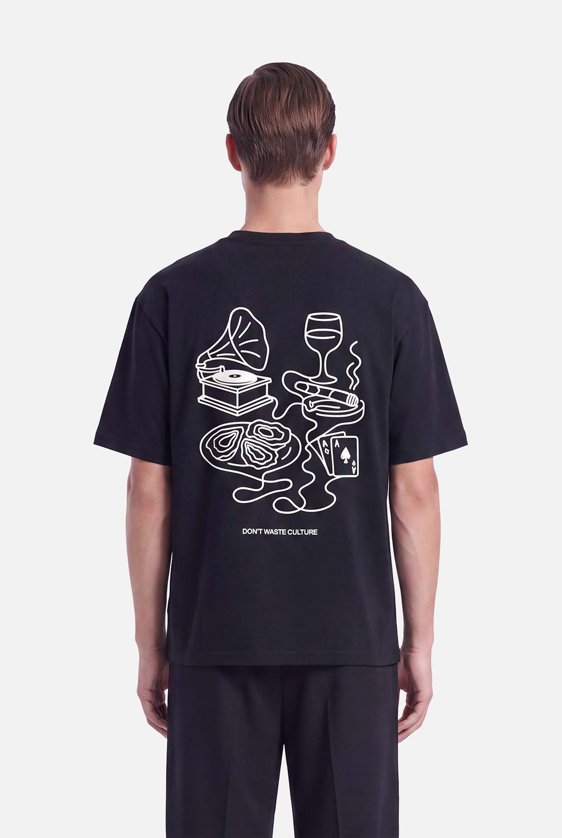 DON’T WASTE CULTURE ETTA T-SHIRT | BLACK