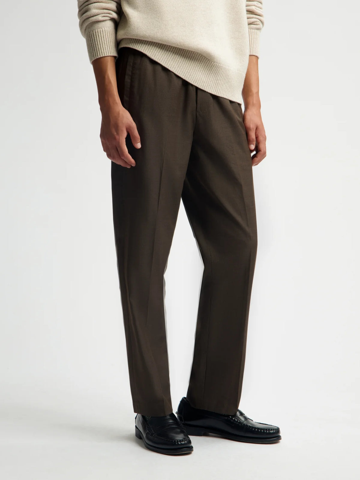 OLAF SLIM ELASTICATED PANT Bracken
