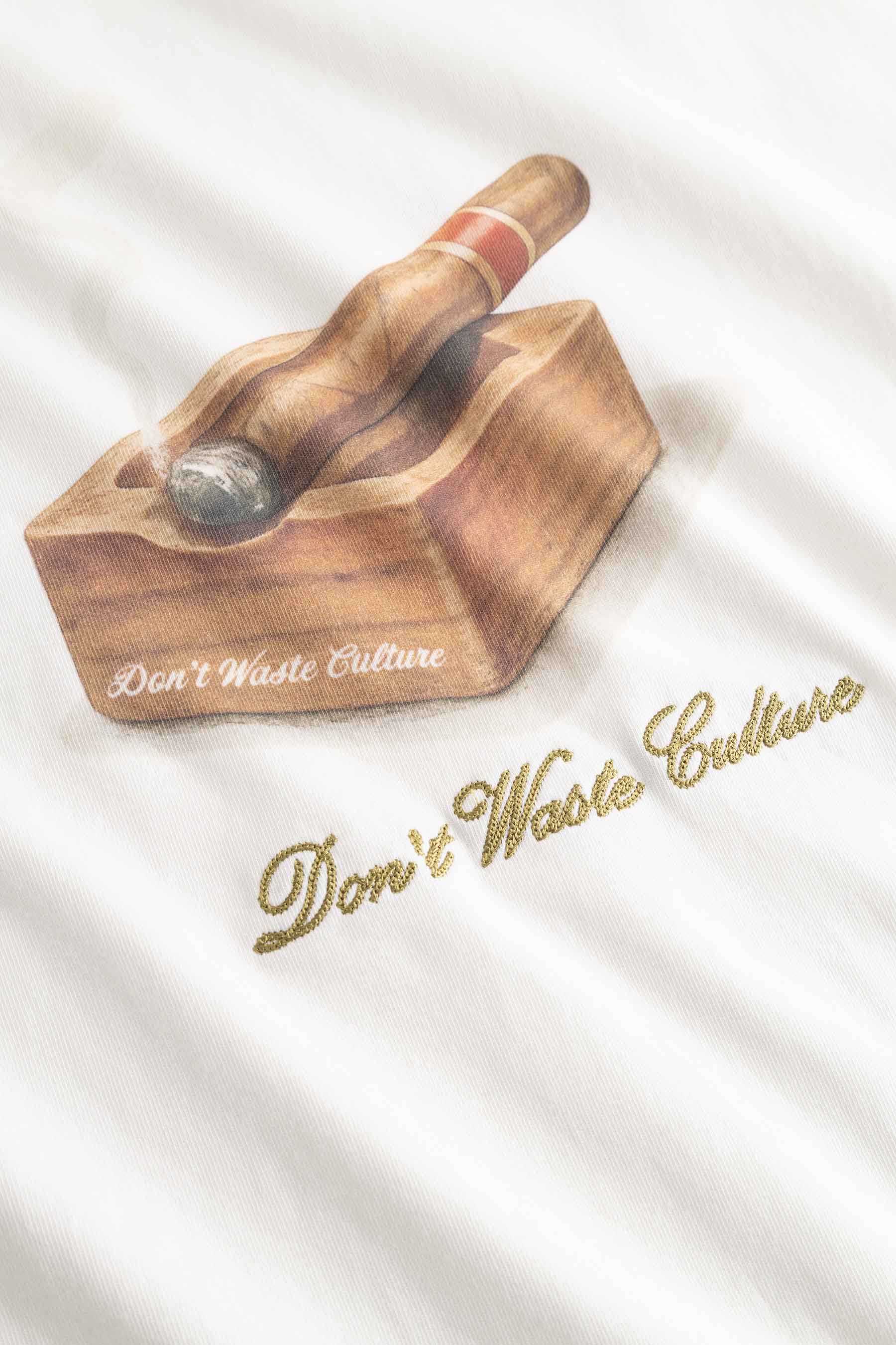 DON’T WASTE CULTURE NOMI T-SHIRT | OFF-WHITE
