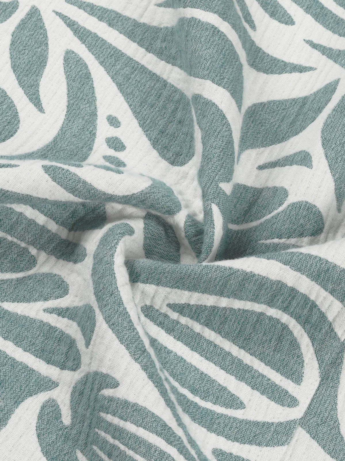 LAW OF THE SEA SAPPHIRE JACQUARD TRUCKER JACKET Green