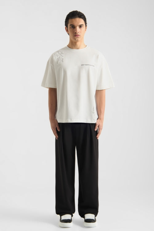 DON’T WASTE CULTURE MORIKAE T-SHIRT | OFF-WHITE