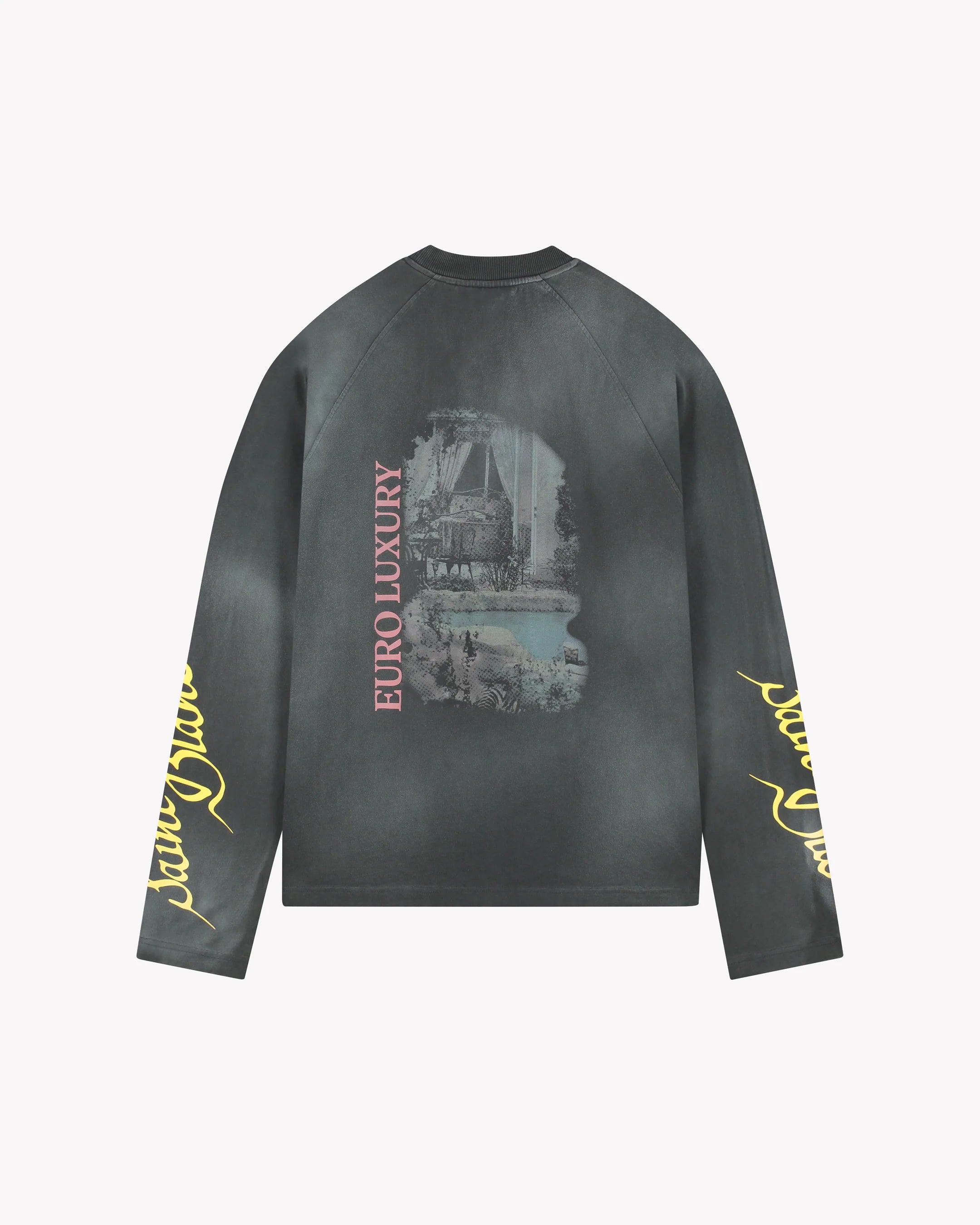 SAINT BLANC EURO LUXURY RAGLAN LONGSHIRT Black