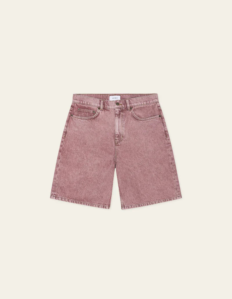 LES DEUX Ryder Light Pink Denim Shorts Light Pink