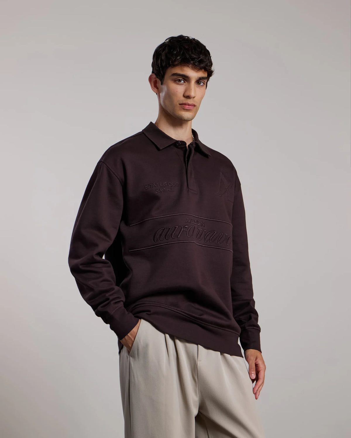 AEDEN RAY SWEATER | GANACHE