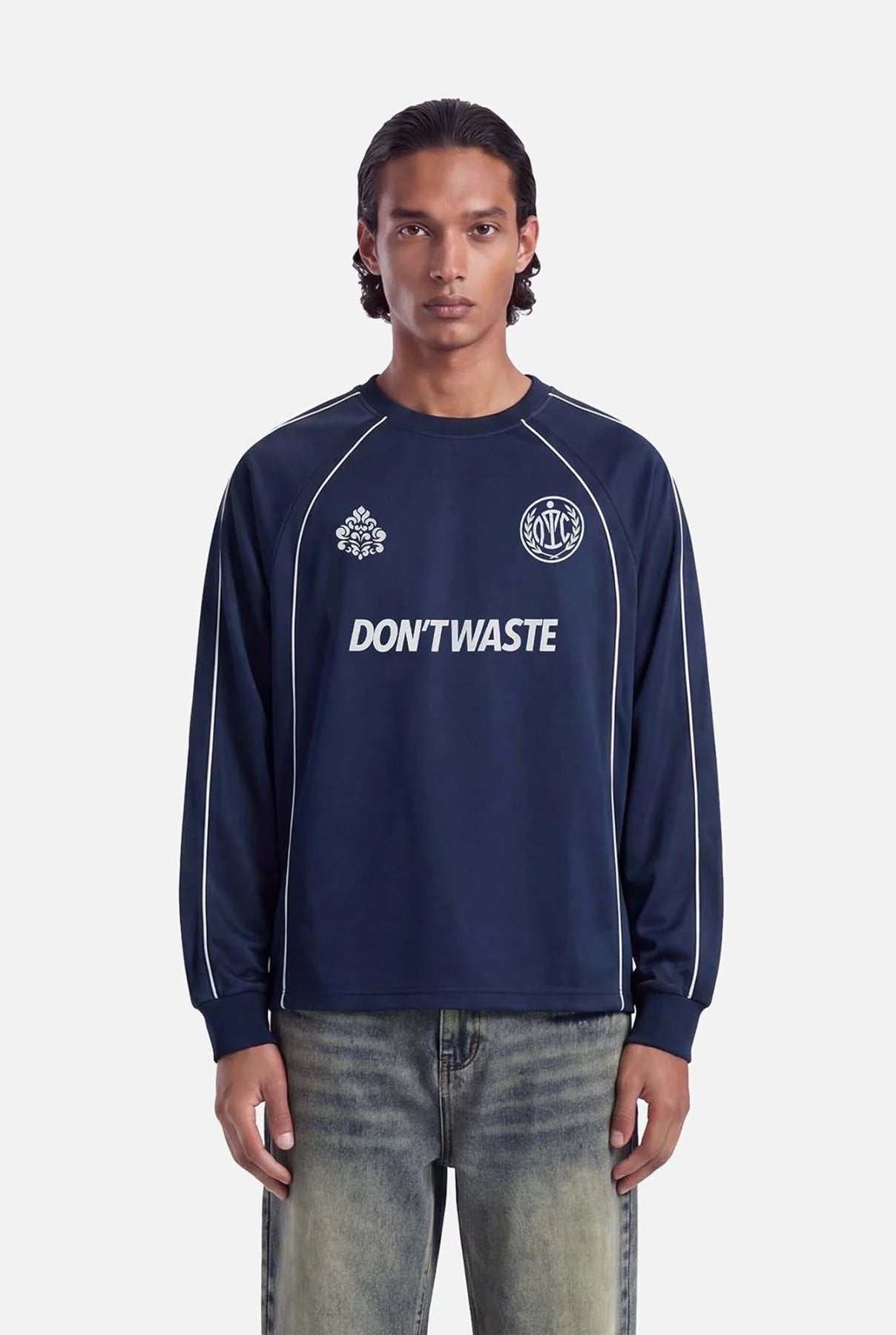 DON’T WASTE CULTURE ZENI LONGSLEEVE | BLUE