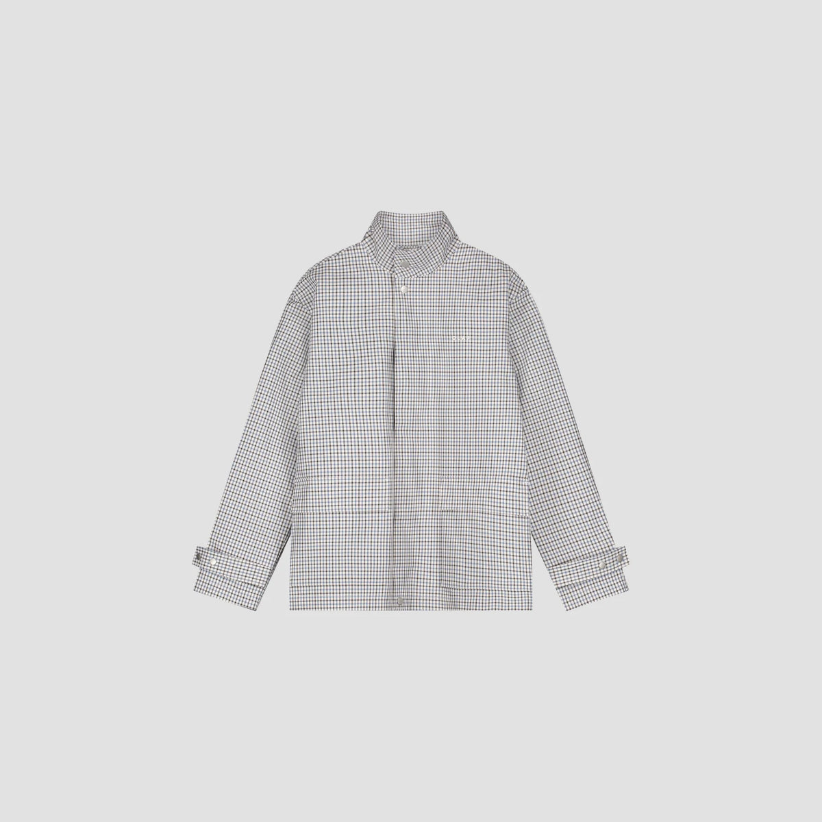 OLAF OVERSIZED UTILITY JACKET Bracken/Dusty Blue