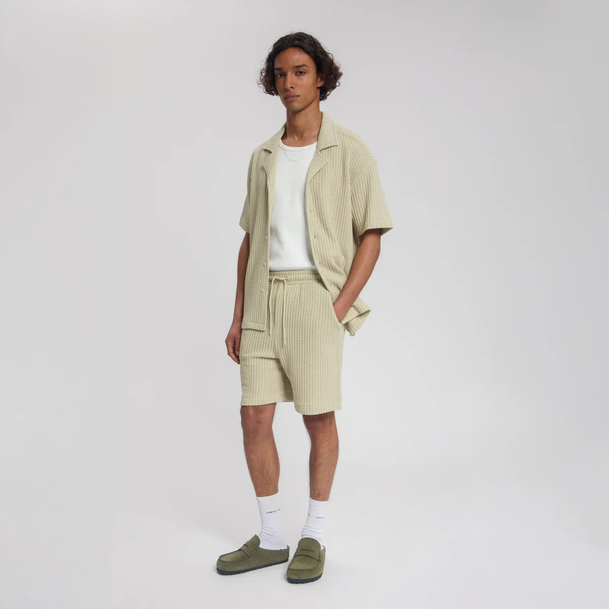 LAW OF THE SEA FLOWEN STRUCTURED RESORT SHIRT