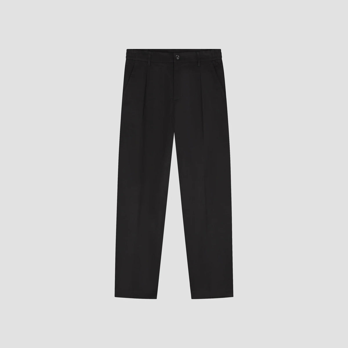 OLAF REGULAR PLEATED PANT Black