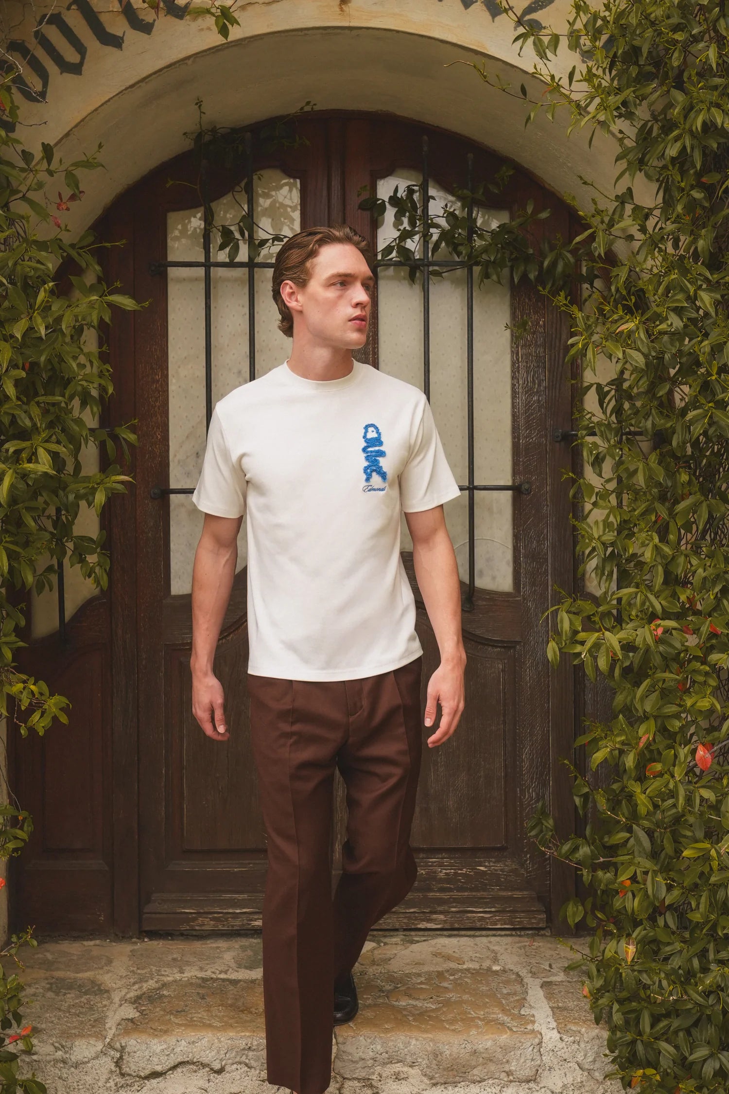 EDMONDS Petit poisson t-shirt - Off White