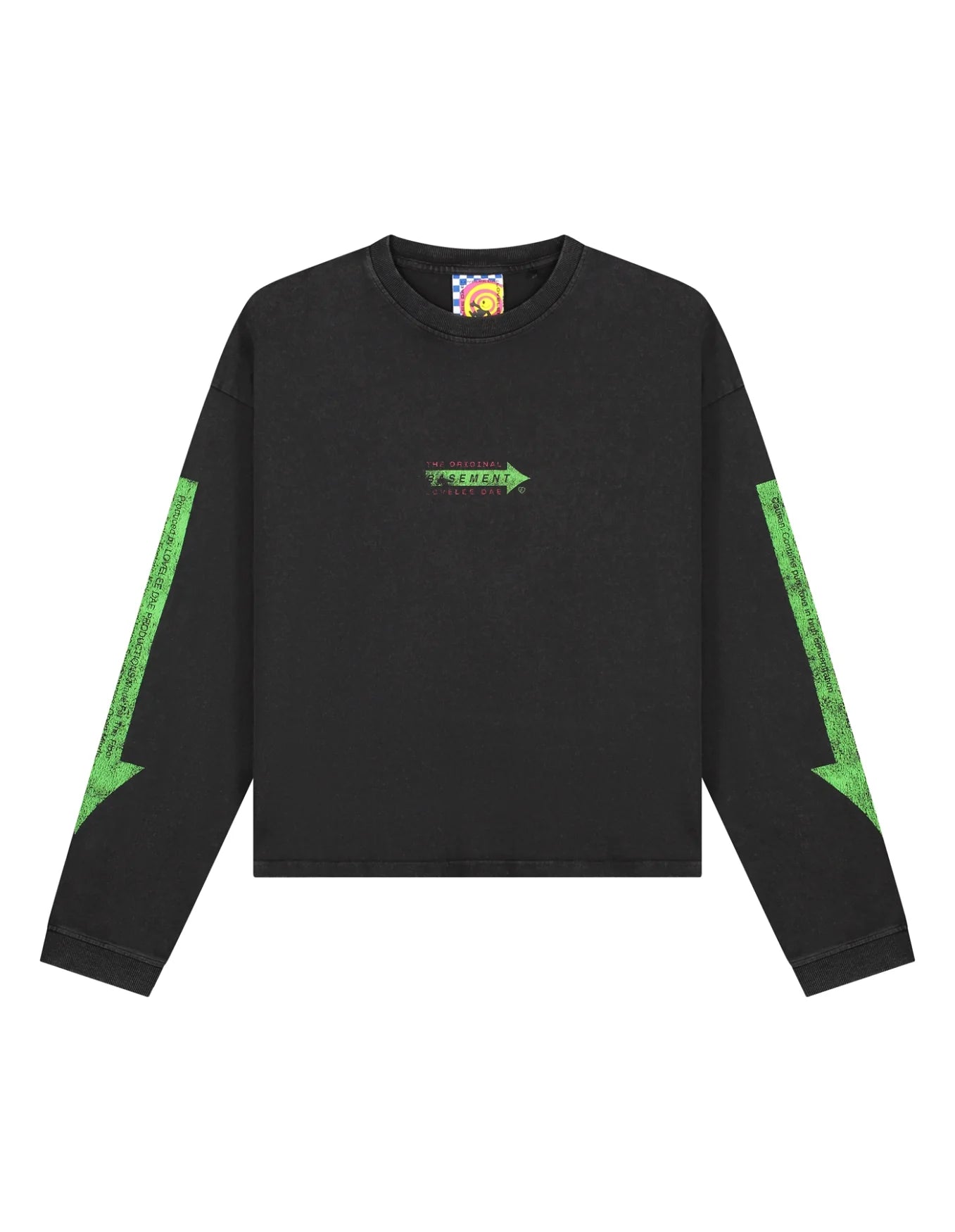 LOVELEEDAE FRANKIE BASEMENT LS | WASHED BLACK
