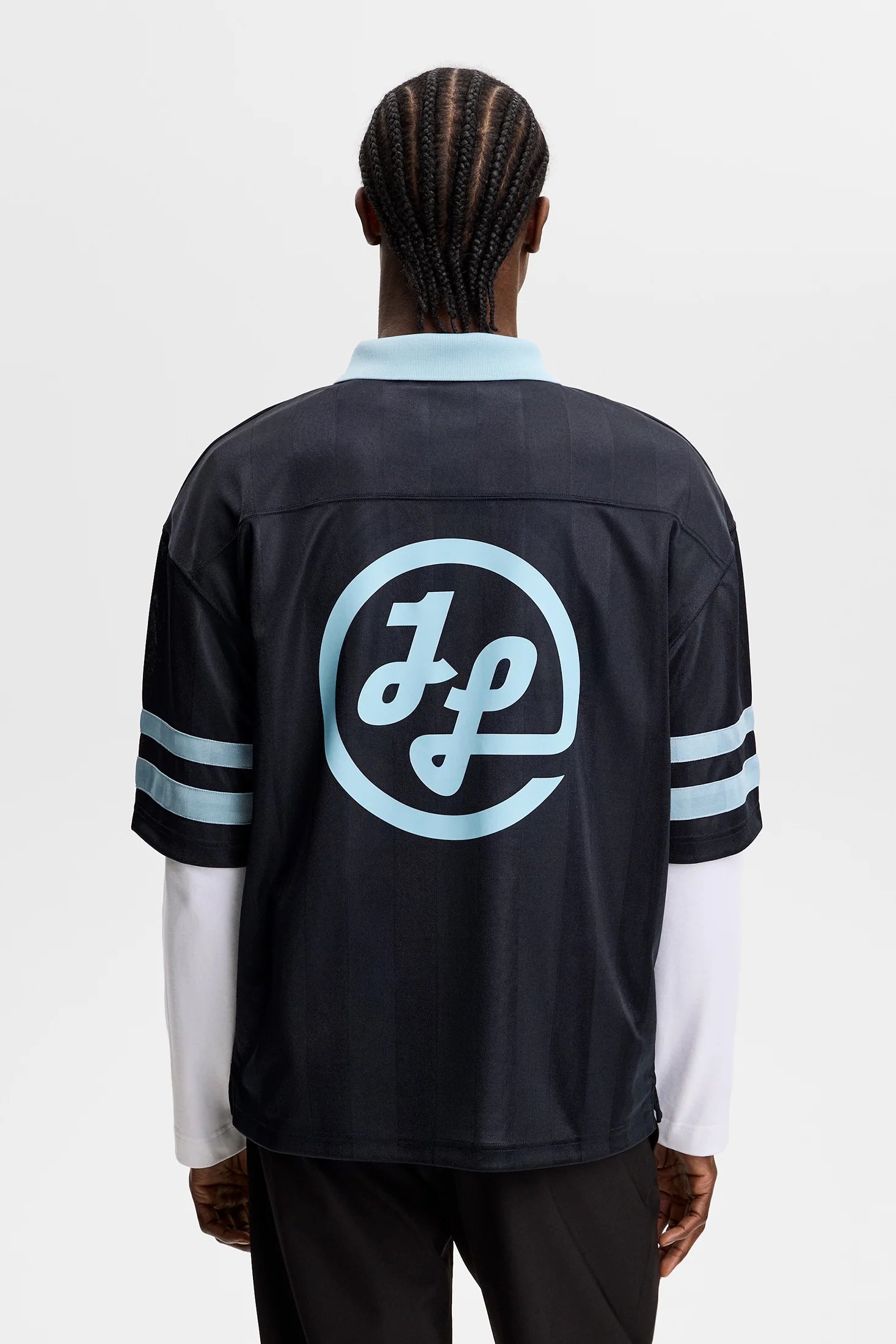 J.LINDEBERG Rusty Printed Polo JL Navy