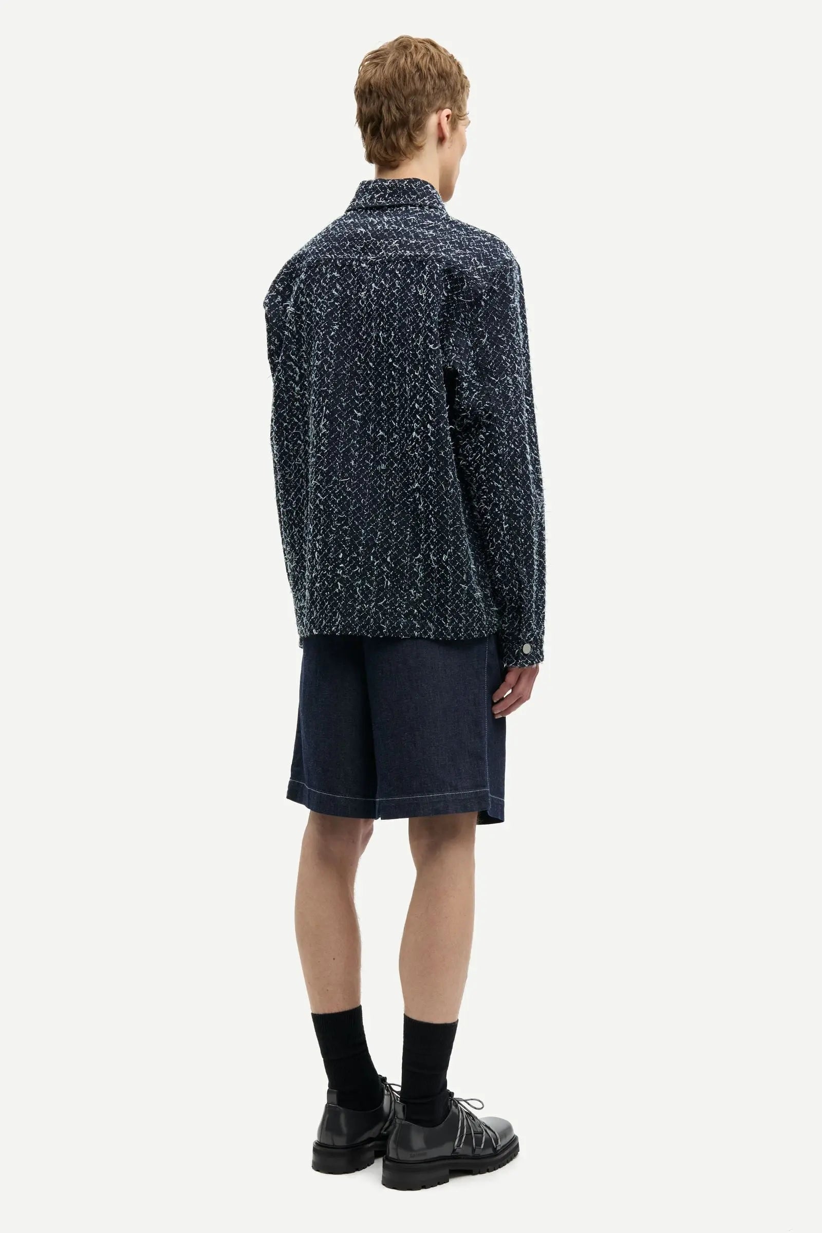 SAMSOE SAMSOE SACASTOR X OVERSHIRT 15967 Indigo Floss