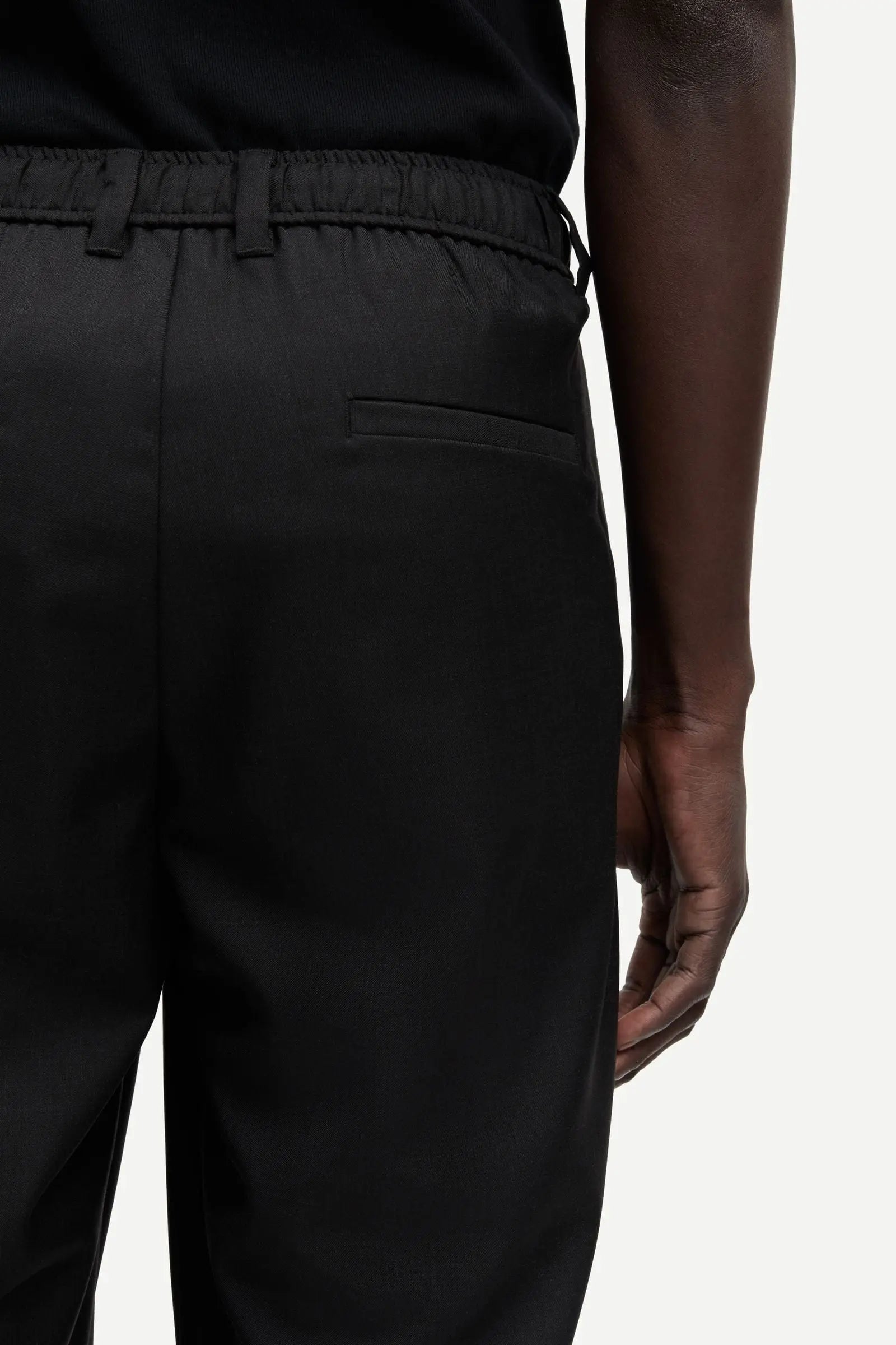 SAMSOE SAMSOE SANOAH FLEX TROUSERS 15969 Black Mel.