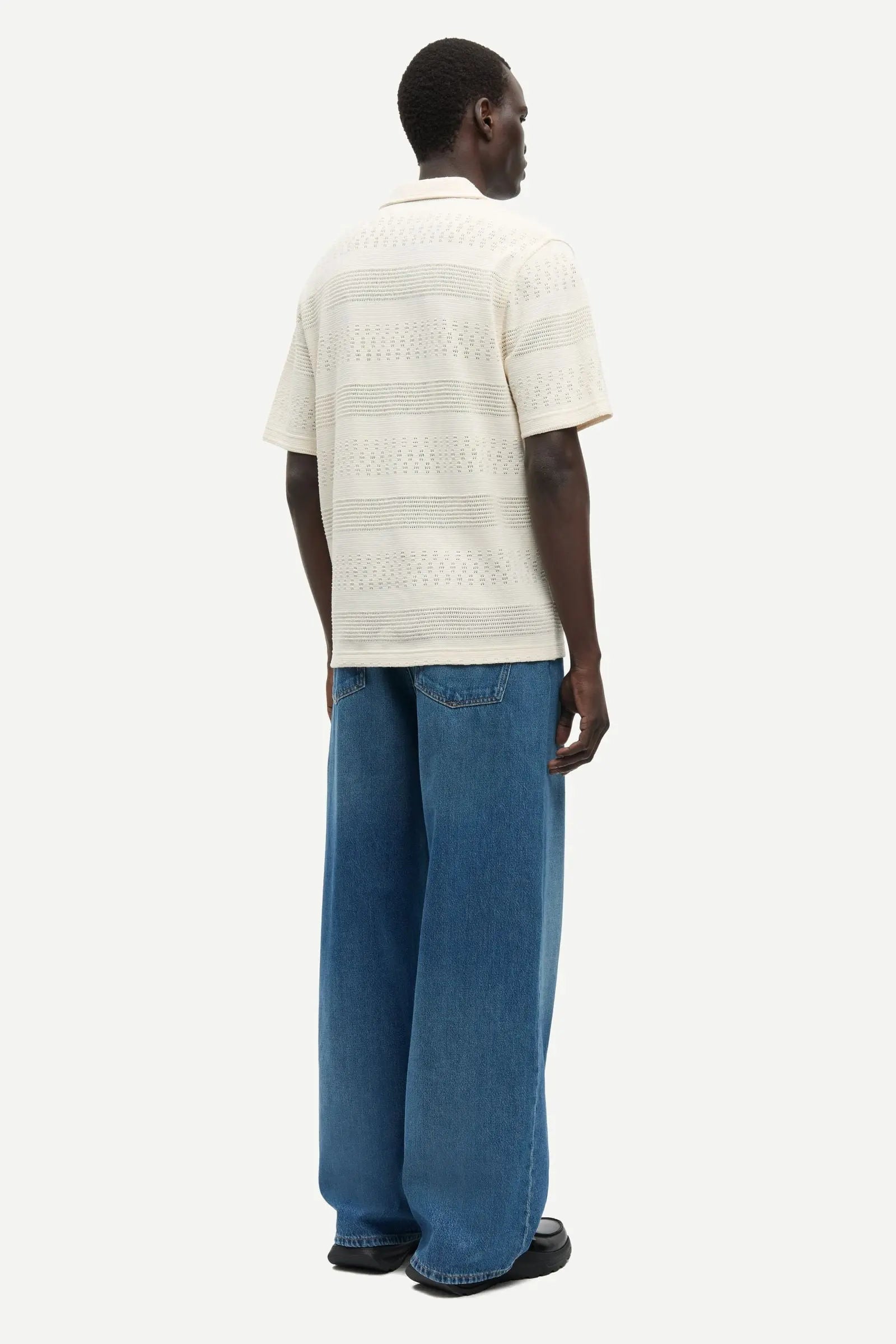 SAMSOE SAMSOE SAMARTIN SHIRT 15918 Clear Cream