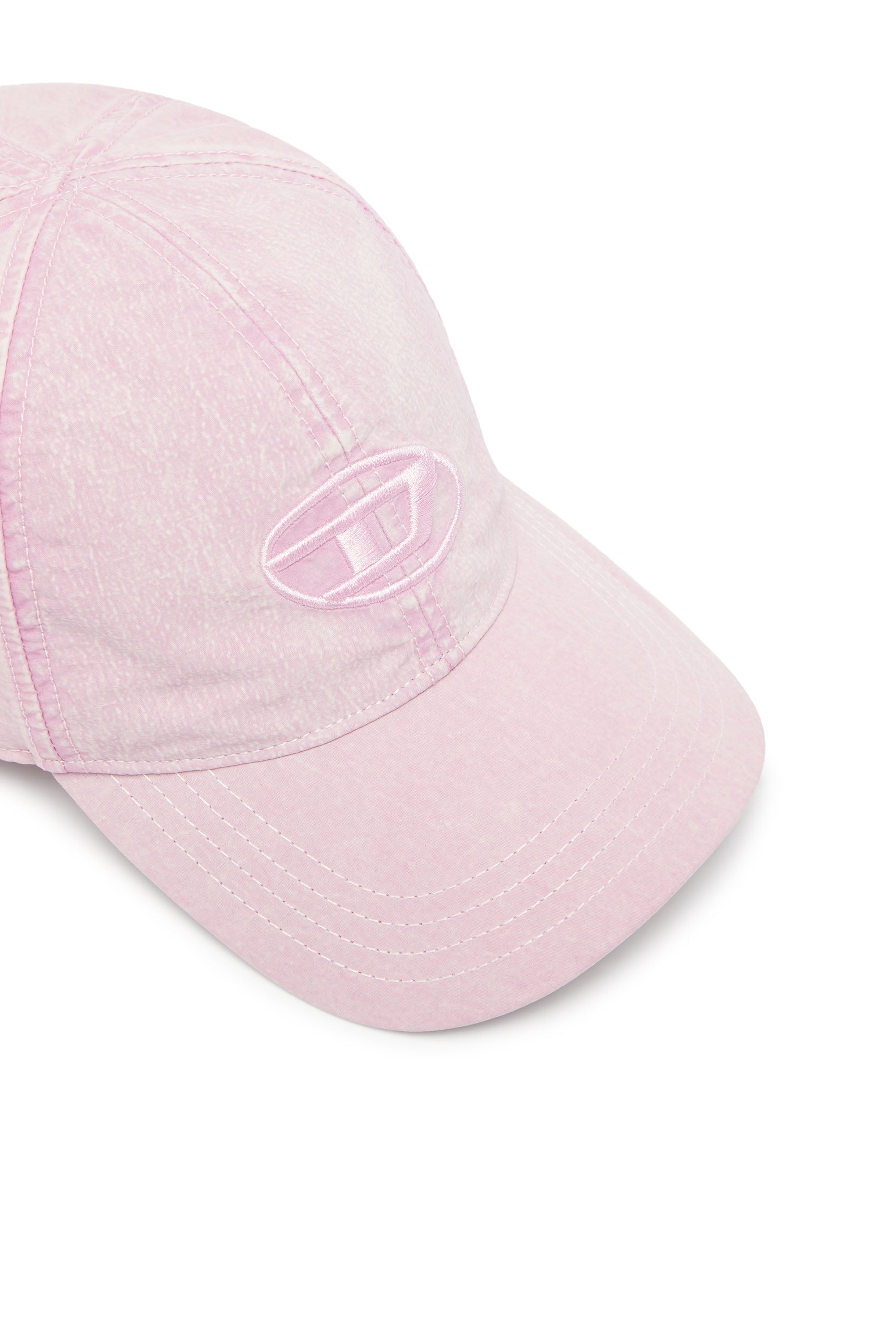 DIESEL Baseball Cap With Embroidered Oval D
