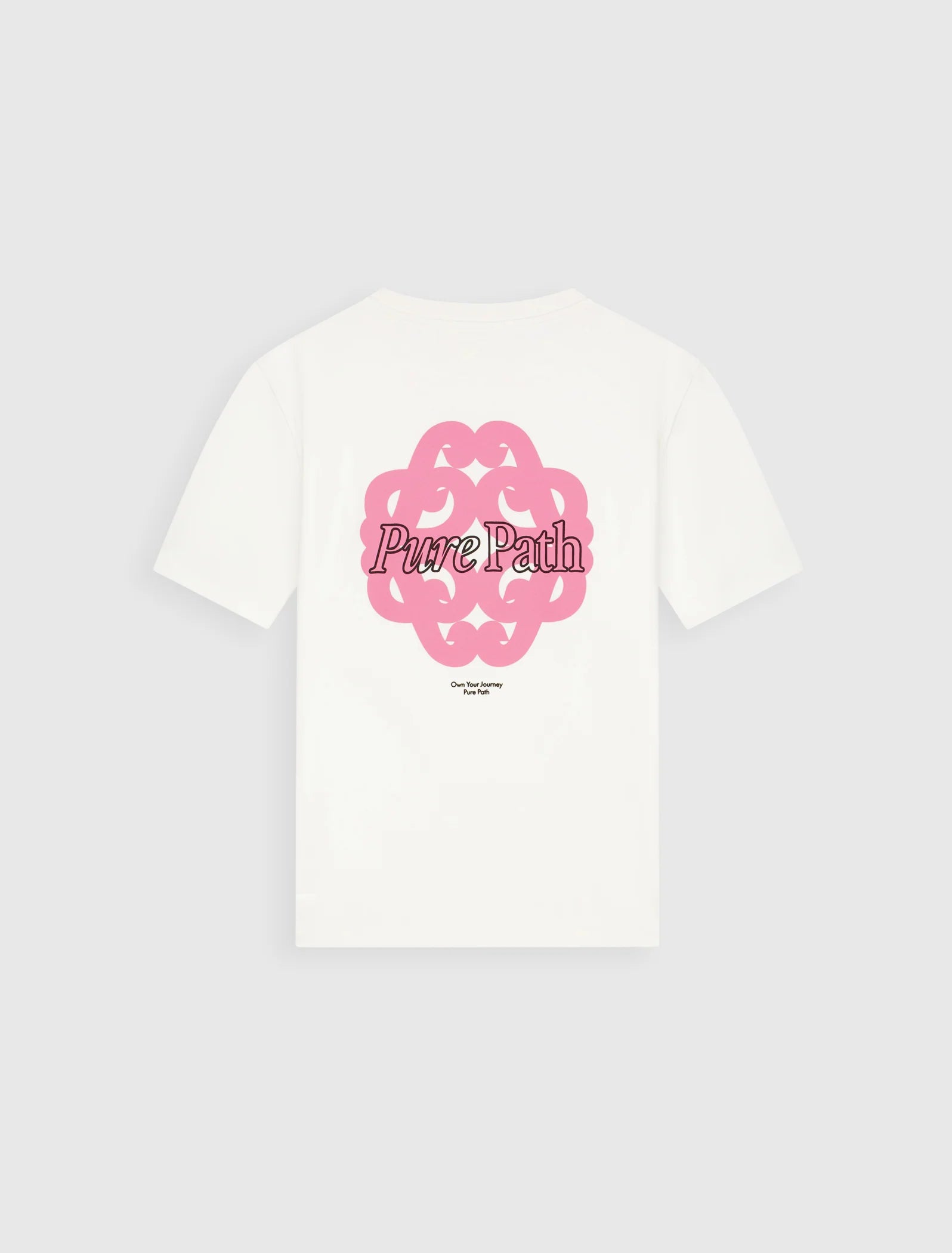 PURE PATH BOLD EMBLEM T-SHIRT Off White