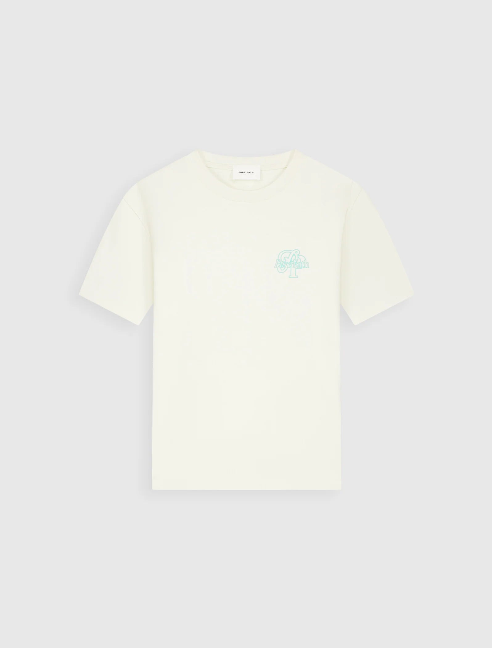 PURE PATH INITIALS T-SHIRT Ecru
