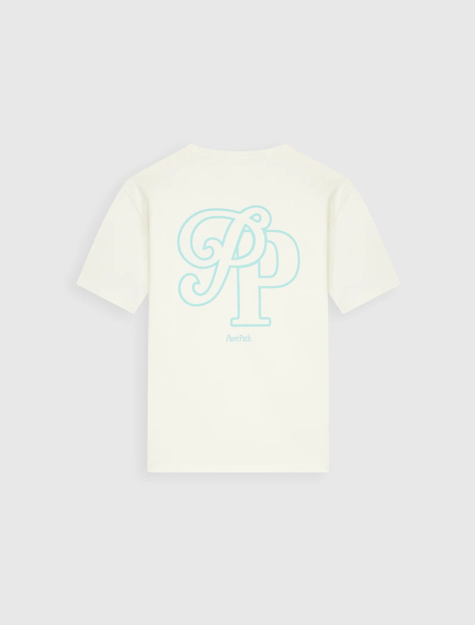 PURE PATH INITIALS T-SHIRT Ecru