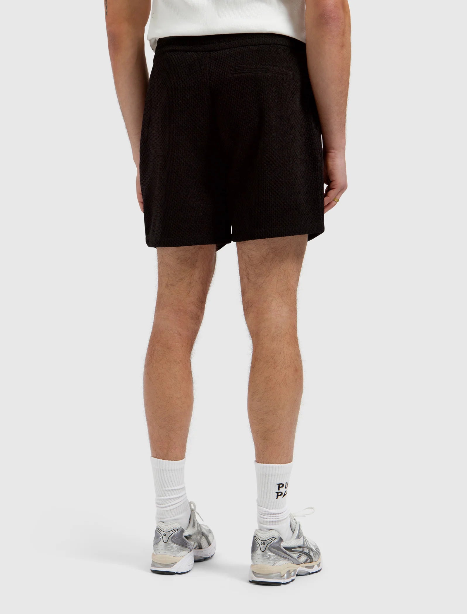 PURE PATH HONEYCOMB SHORTS Black