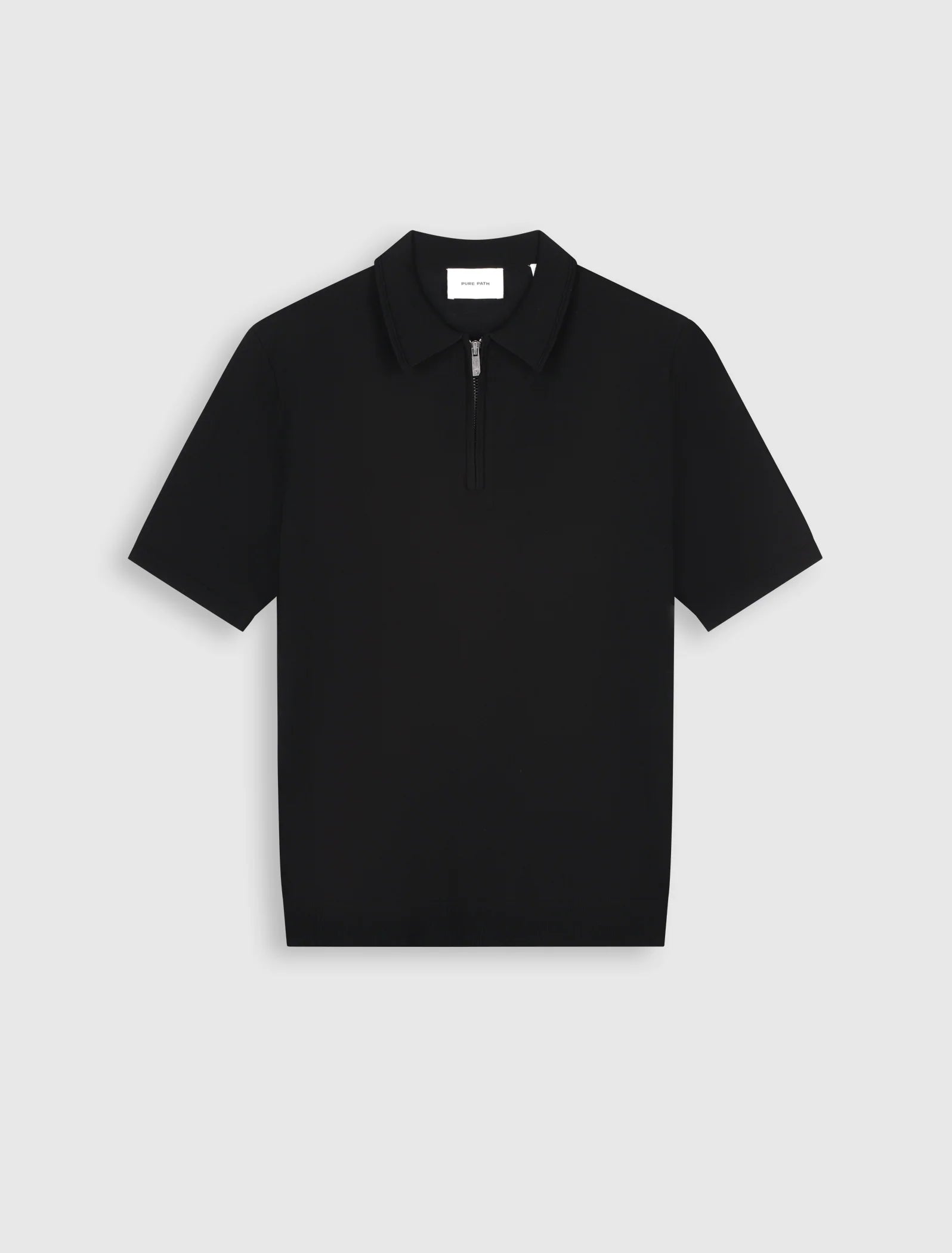 PURE PATH HONEYCOMB SHORTSLEEVE SHIRT Black