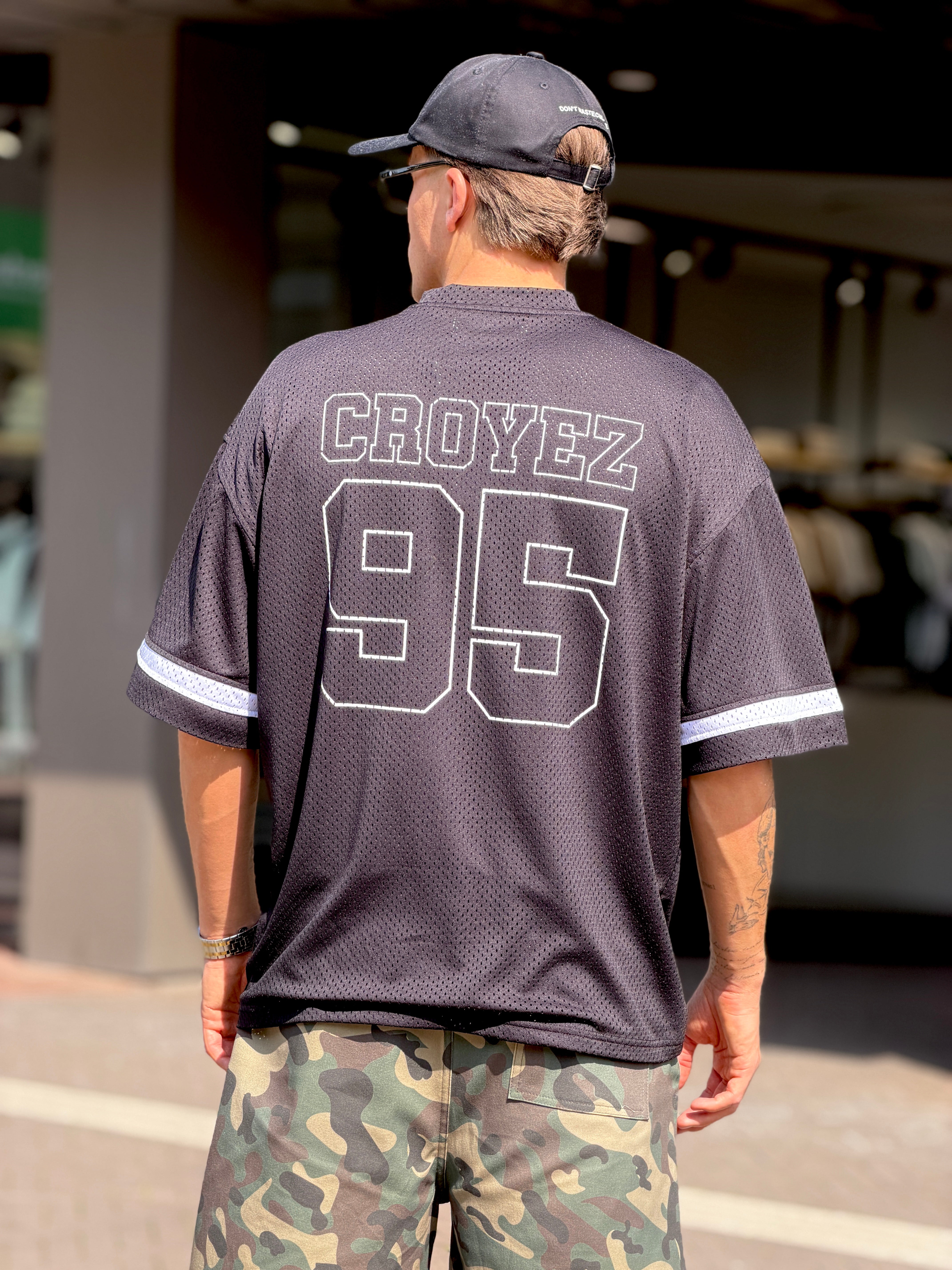 CROYEZ M MESH JERSEY Black