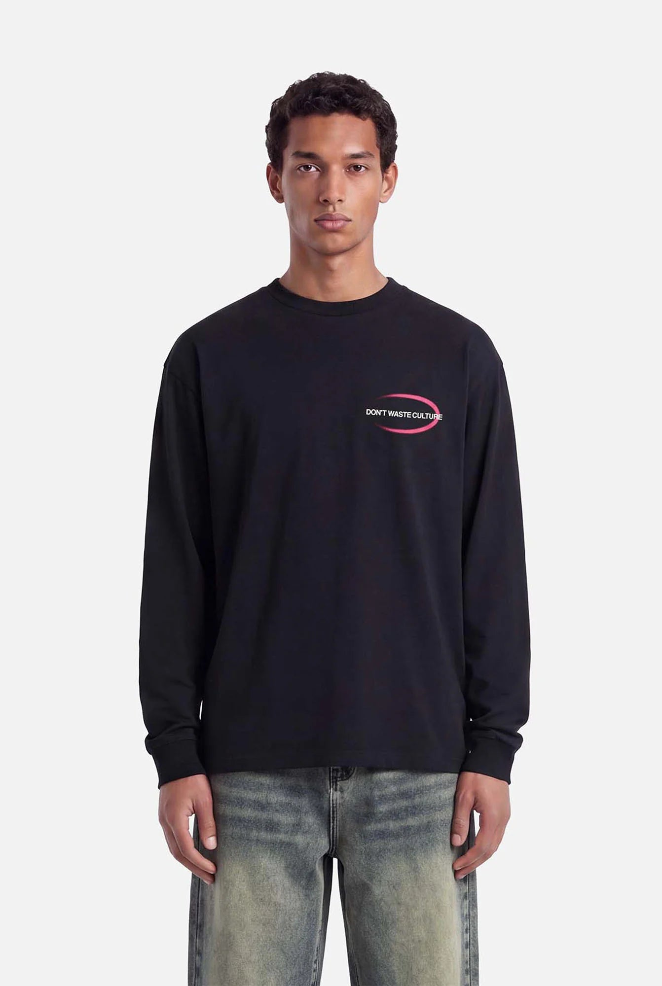 DON’T WASTE CULTURE TAVI LONGSLEEVE | BLACK