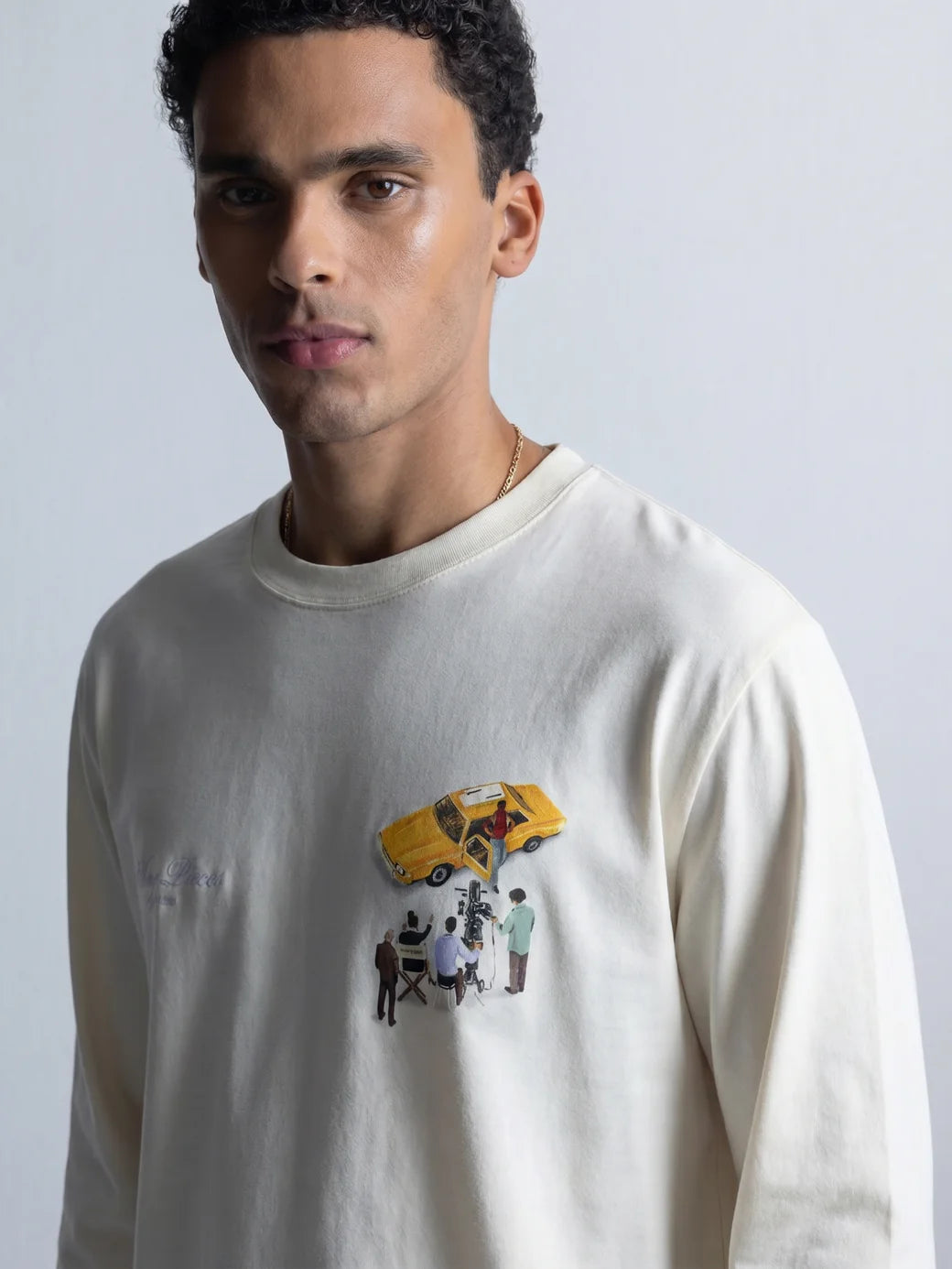 FILLING PIECES | Longsleeve Film Set Antique White