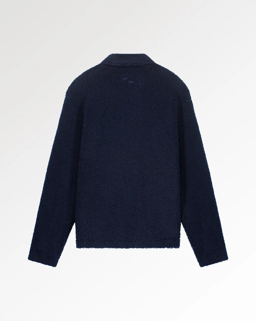 FILLING PIECES Coach Jacket Sherpa | Maritime Blue