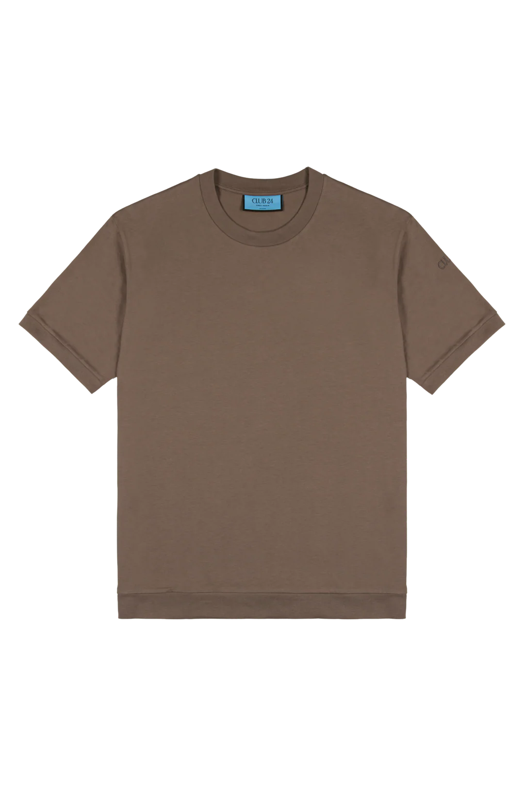 CLUB 24 FREEDOM FIT LITE TEE | CLUB MOCHA