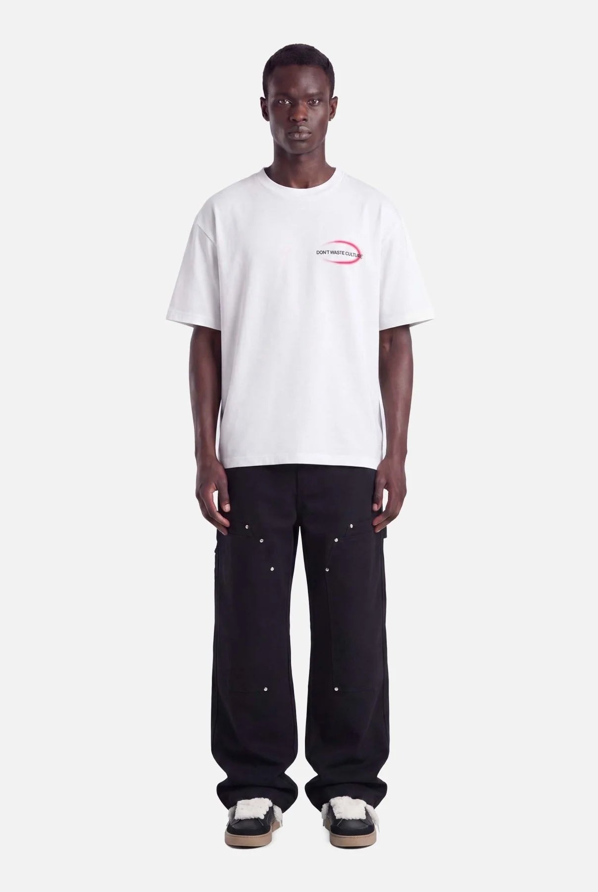 DON’T WASTE CULTURE LIRA T-SHIRT | OFF-WHITE
