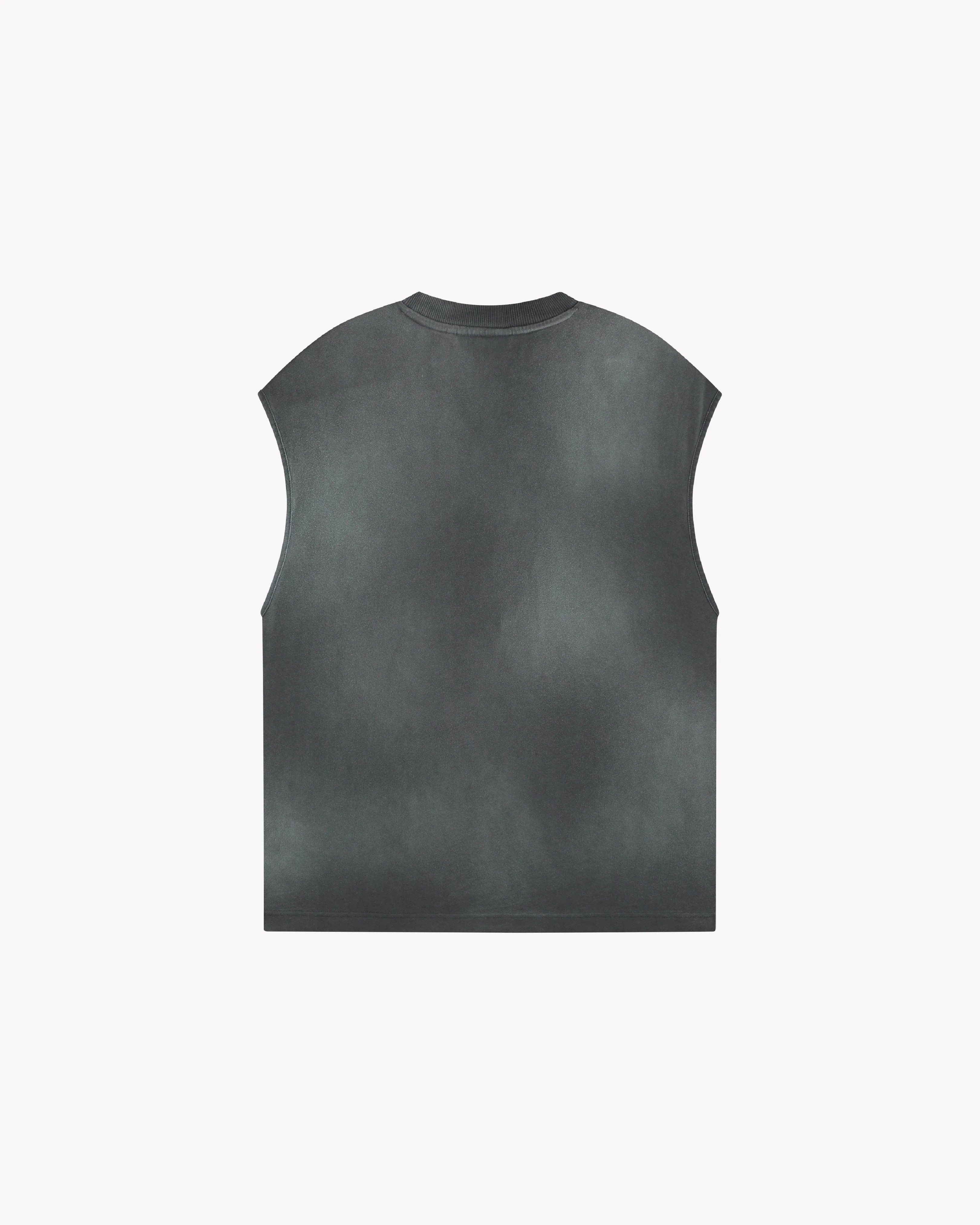 SAINT BLANC EURO LUXURY SLEEVELESS SHIRT BLACK