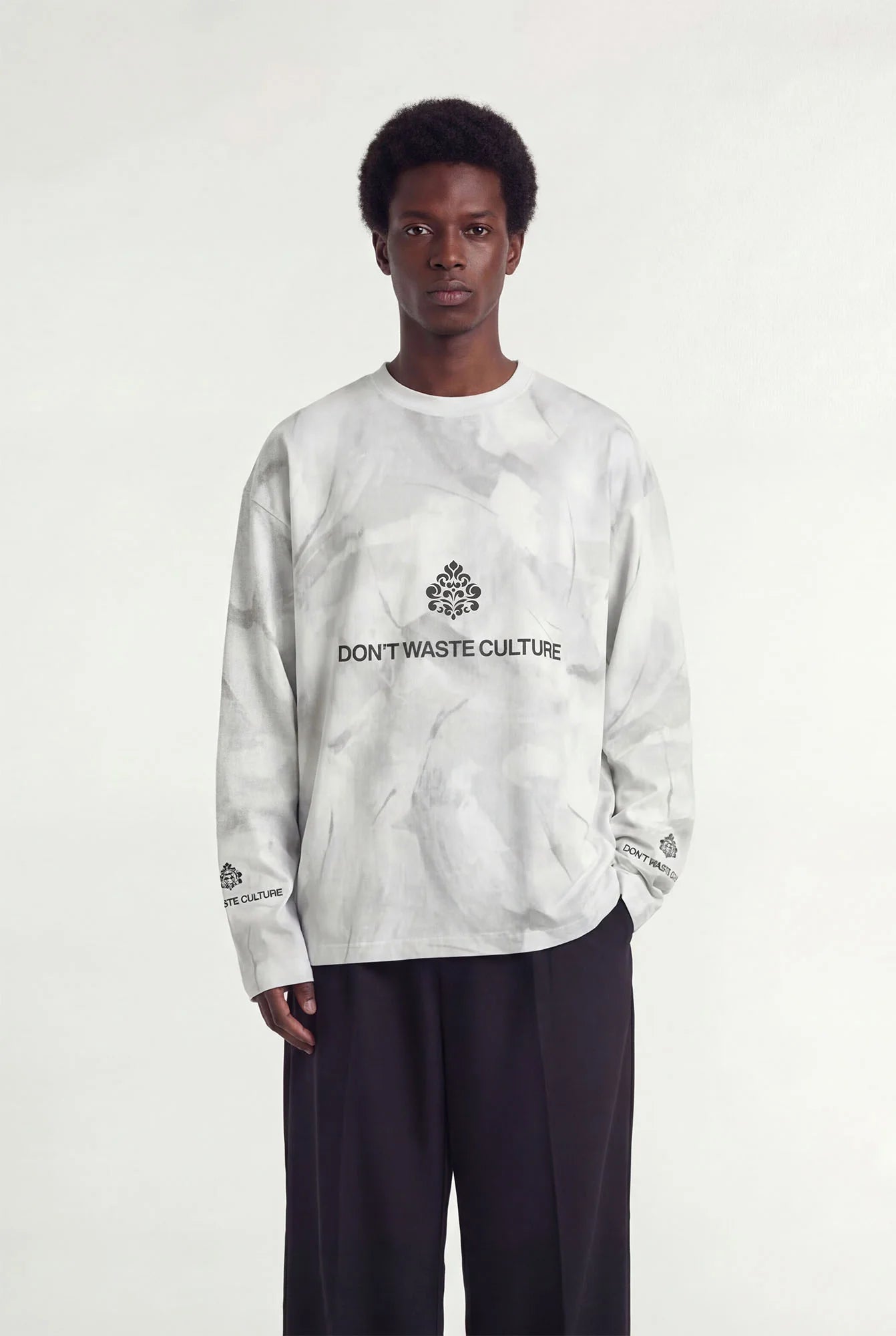 DON’T WASTE CULTURE ZADA LONGSLEEVE | OFF-WHITE