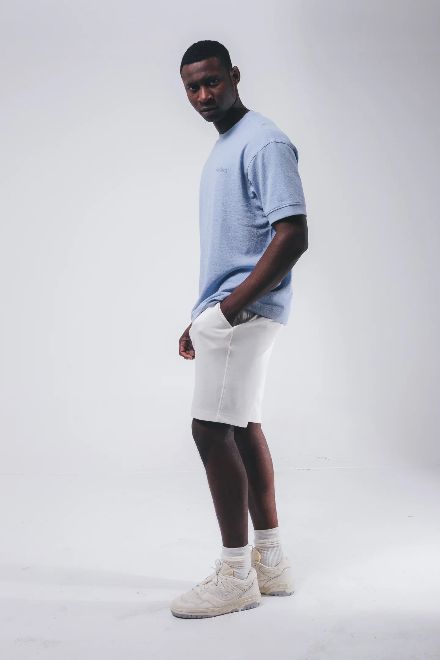 AEDEN ALEC SHORTS | OFF WHITE