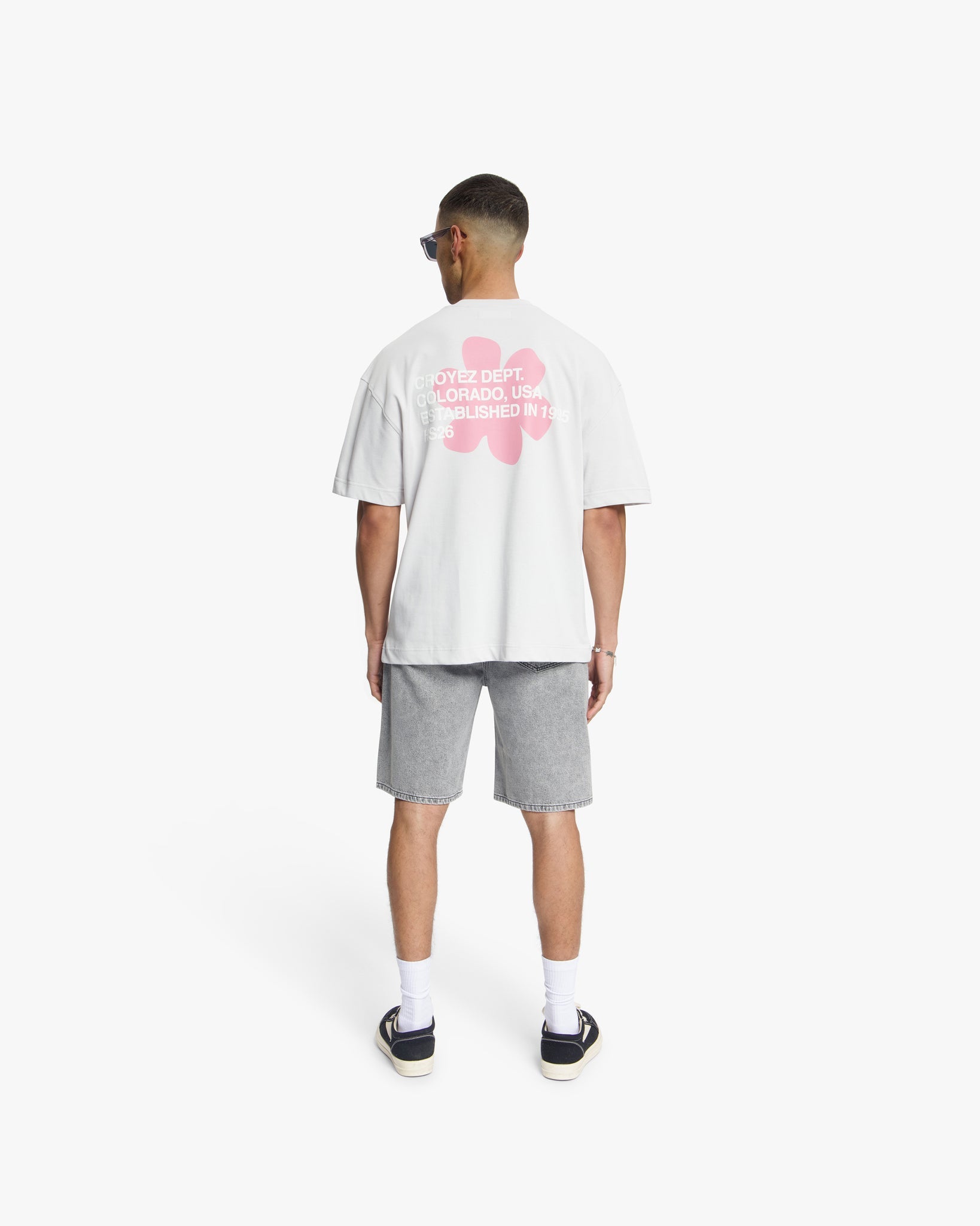 Croyez Silhouette T-Shirt | Light Grey