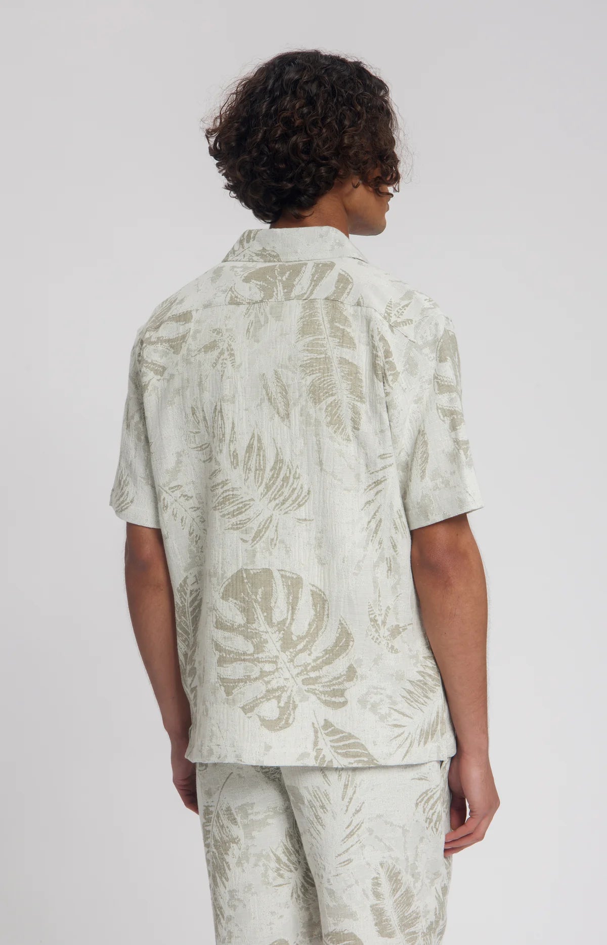 LAW OF THE SEA THALASSA JACQUARD SHIRT Tea