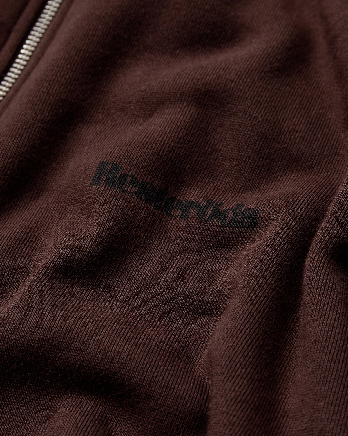 RESTERÖDS ZACK HALF ZIP SWEATER | BROWN