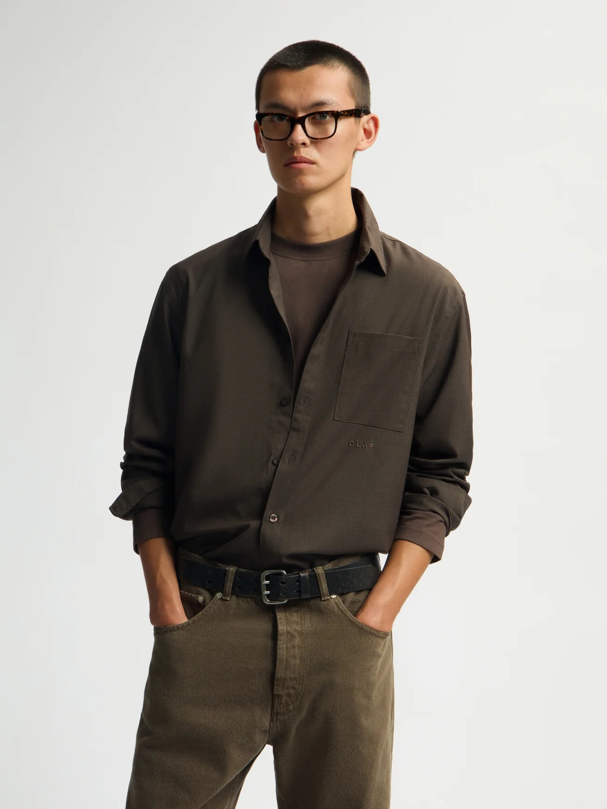 OLAF RELAXED LS SHIRT Bracken