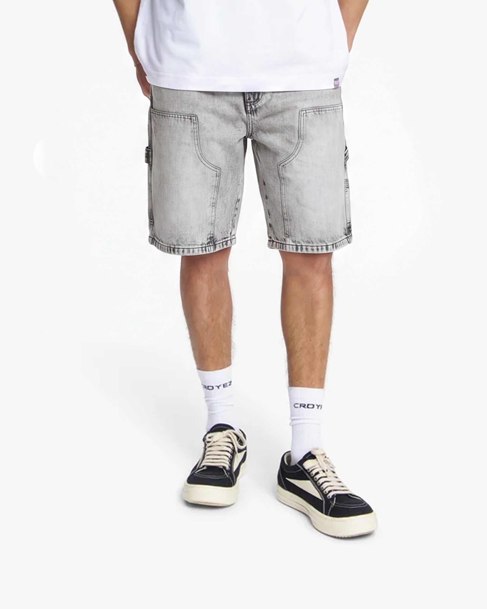 Croyez CD2 Carpenter Shorts | Light Grey