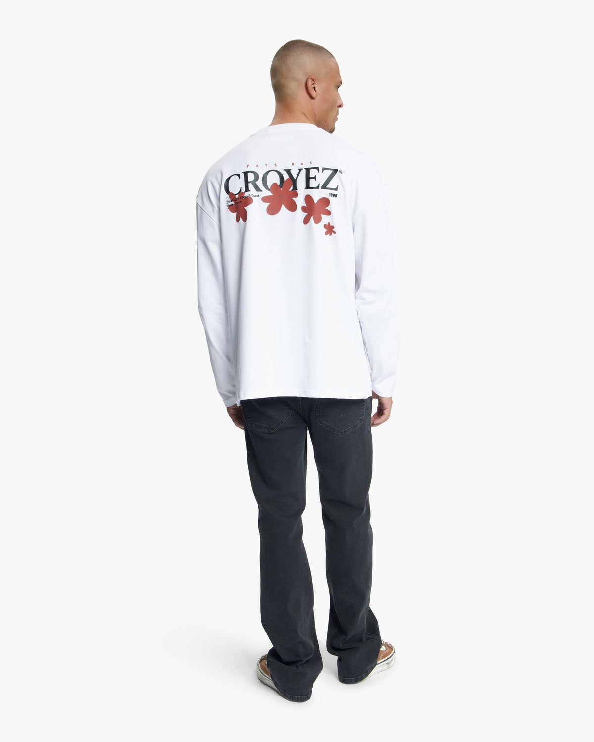 Croyez Botanique Longsleeve T-Shirt | White