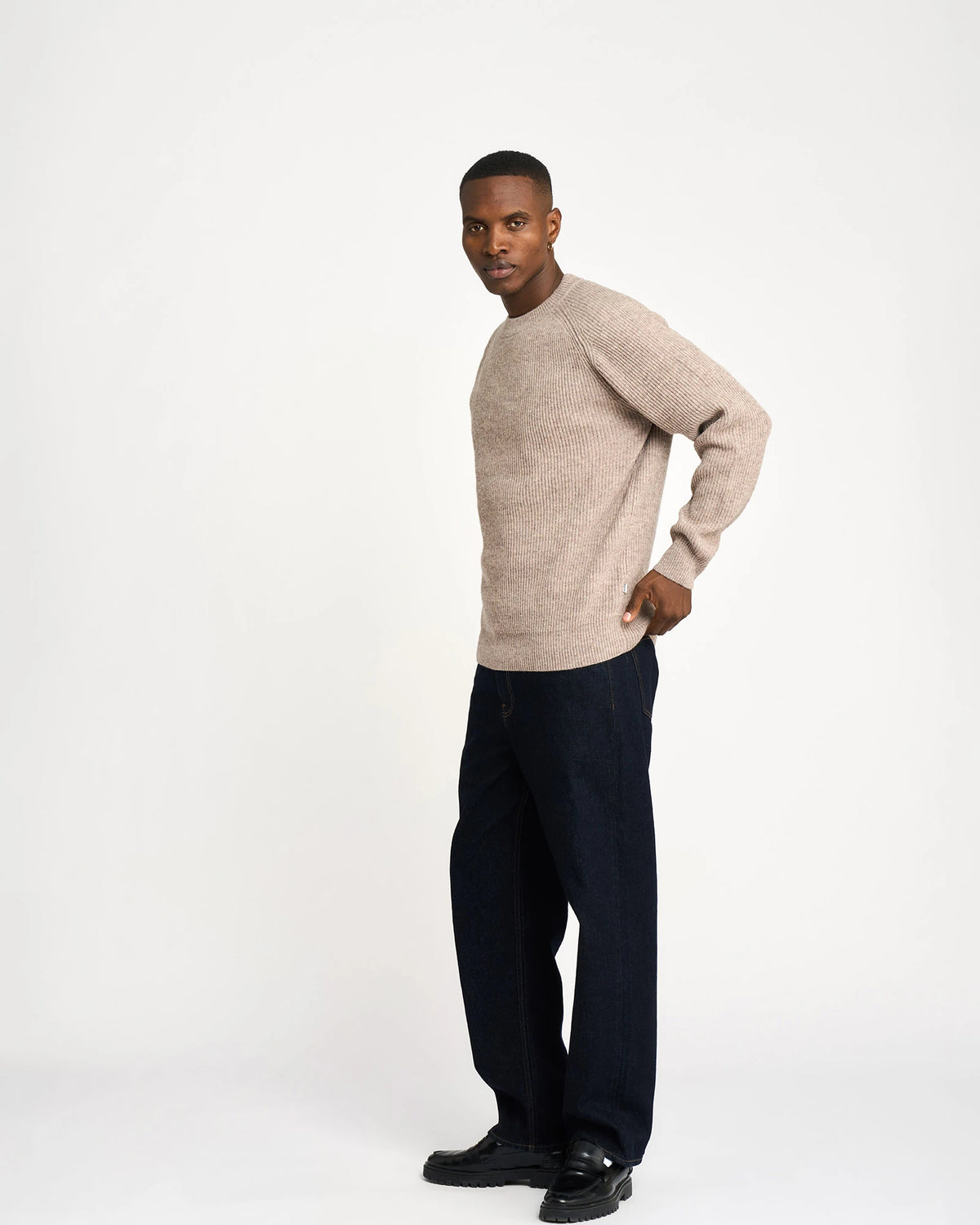 RESTERÖDS MICHAEL PULLOVER | SAND