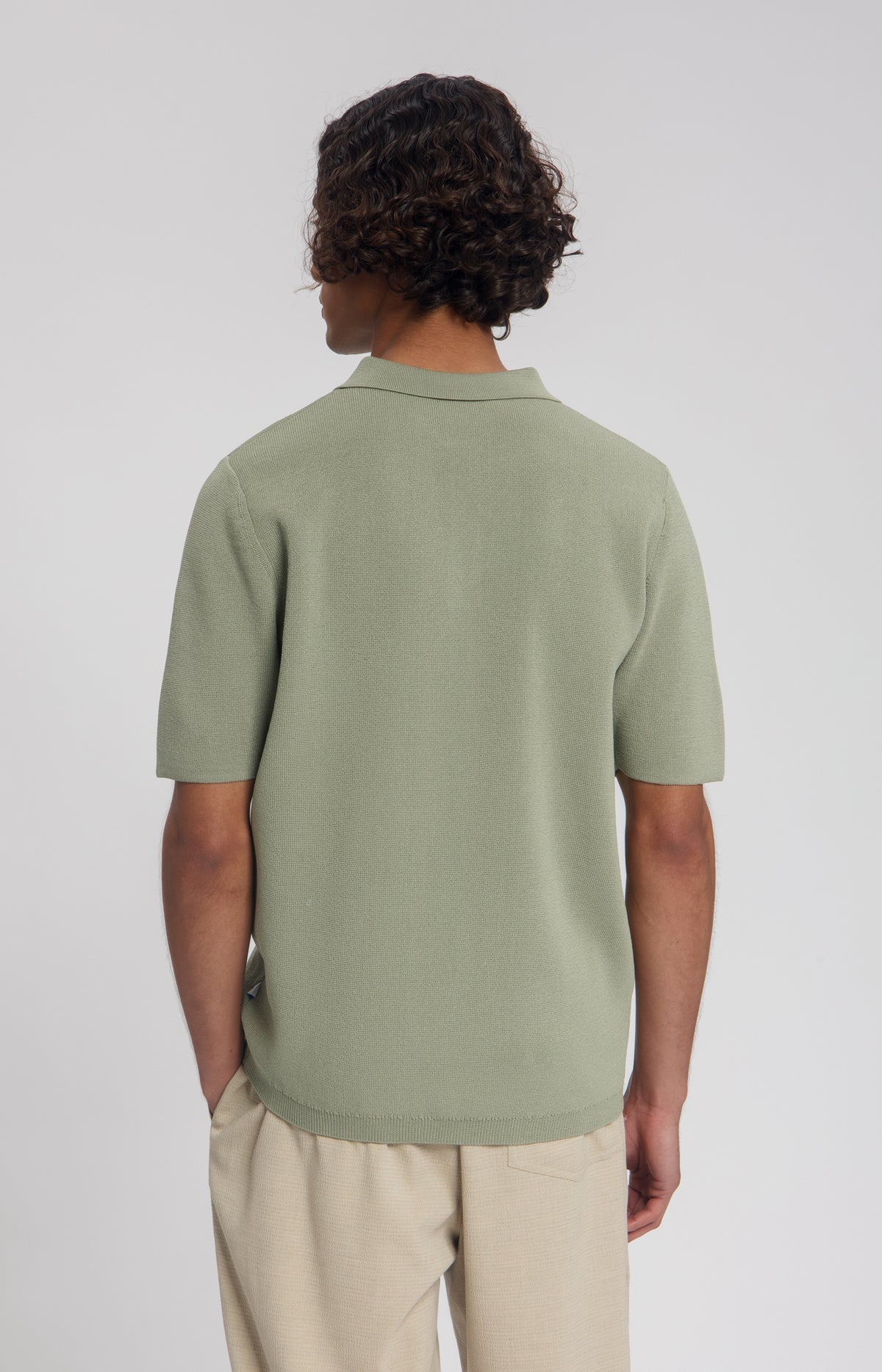 LAW OF THE SEA TIDE MILANO KNITTED POLO Tea