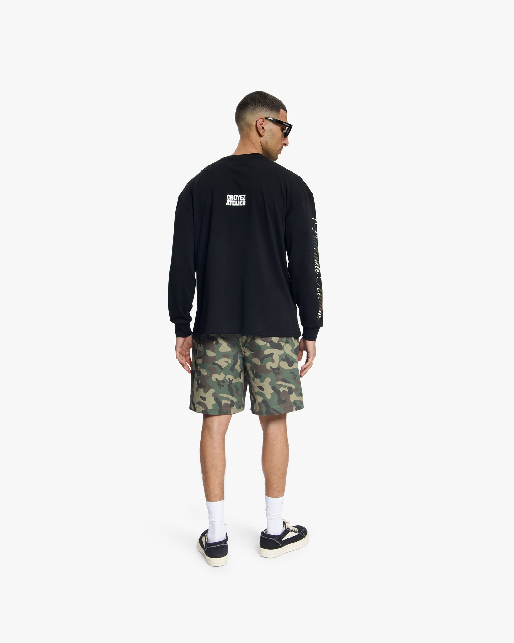 Croyez Camo Longsleeve | Black