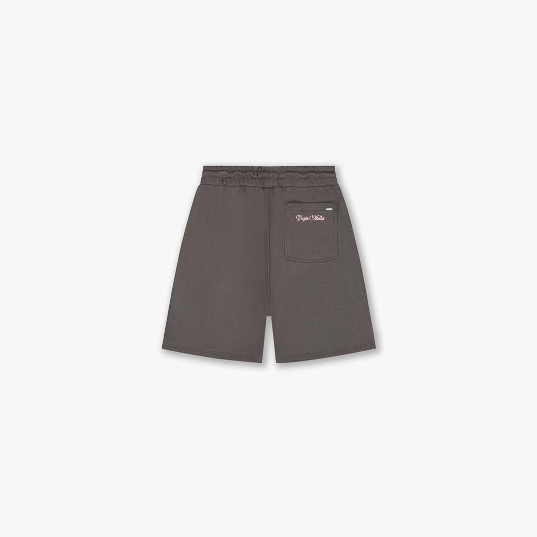 Croyez Contour De La Fleur Shorts | Washed Brown