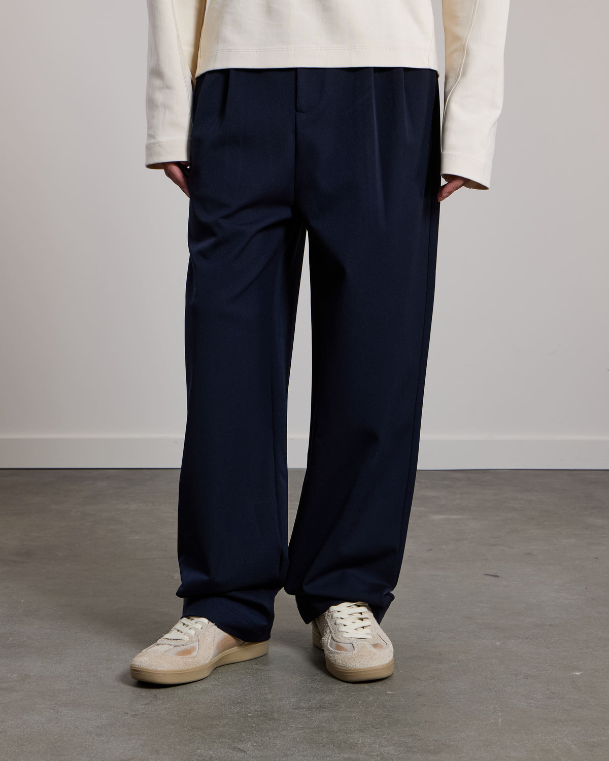 AEDEN WAERON PANT Dark Blue