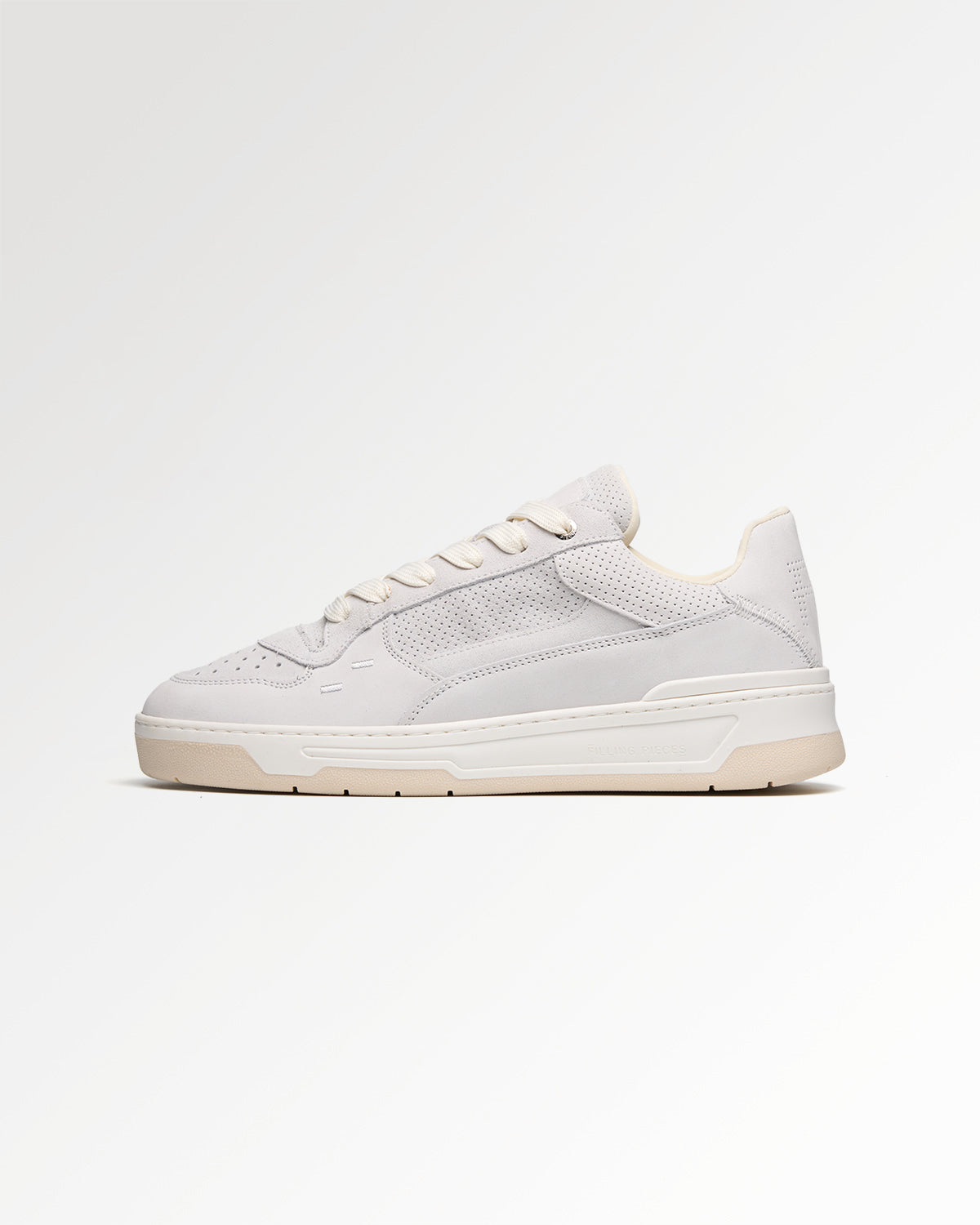 FILLING PIECES CRUISER SUEDE White