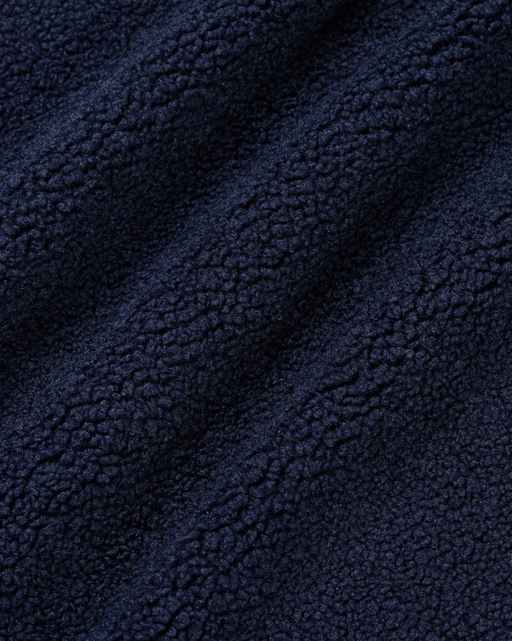 FILLING PIECES Coach Jacket Sherpa | Maritime Blue