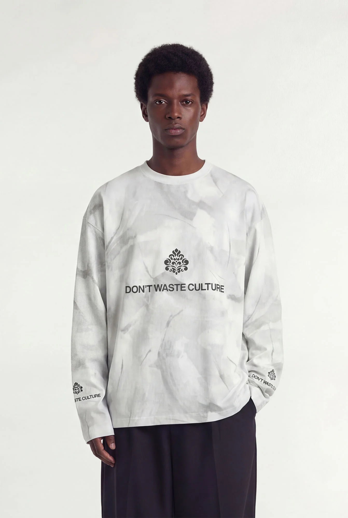 DON’T WASTE CULTURE ZADA LONGSLEEVE | OFF-WHITE